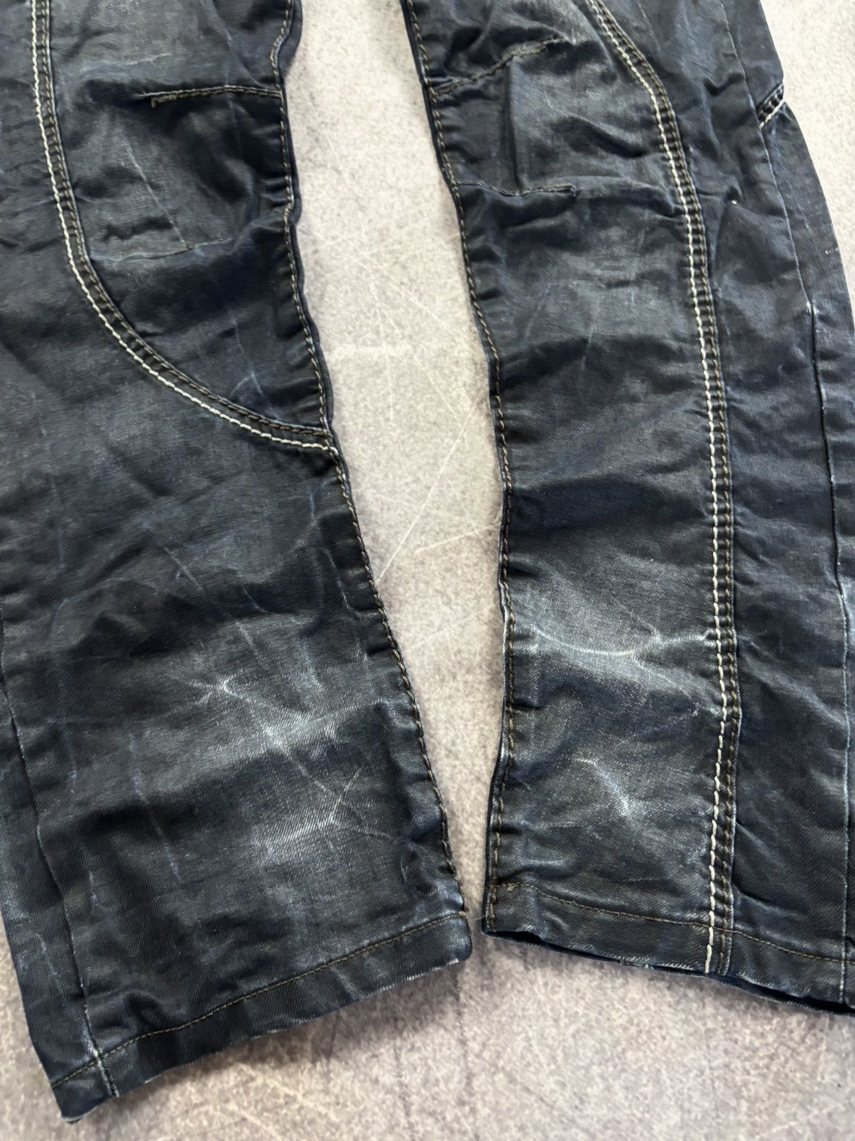 Hysteric Glamour 💥 HYSTERIC GLAMOUR BALENCIAGA STYLE JAPANESE JEANS Size US 32 / EU 48 - 2 Thumbnail