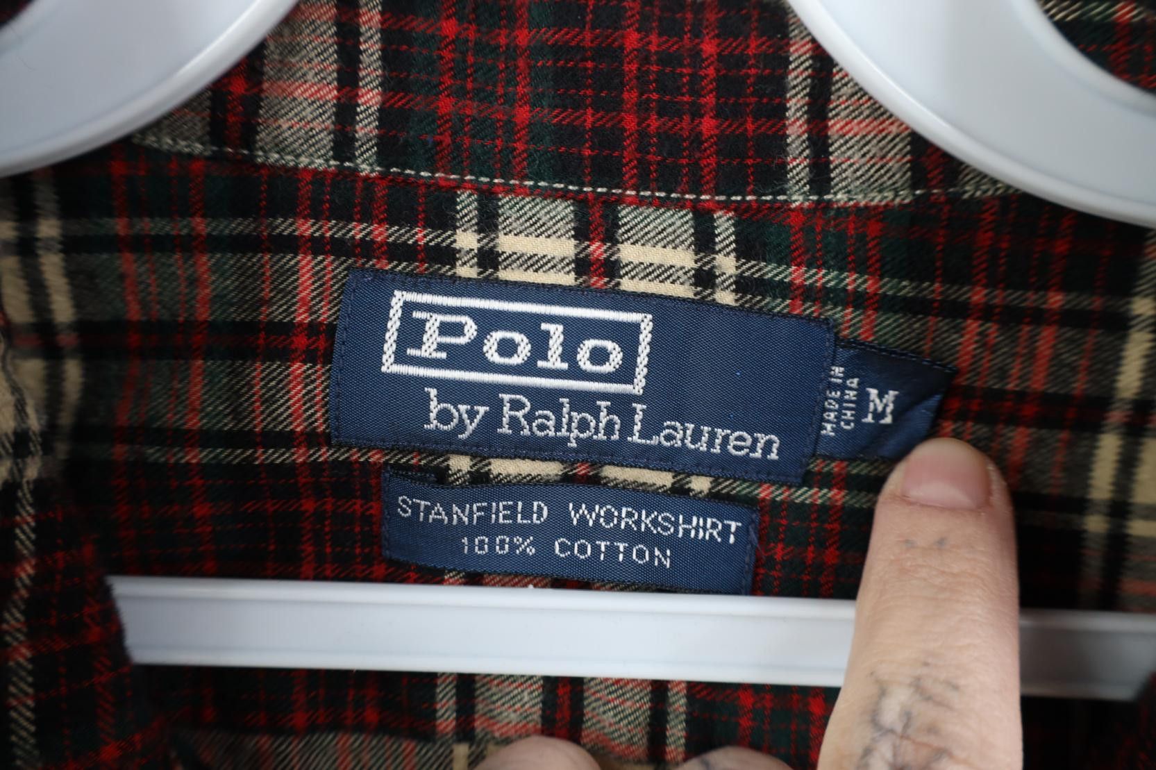 Polo Ralph Lauren Vintage 90s Ralph Lauren Flannel Button Shirt Plaid Size US M / EU 48-50 / 2 - 8 Thumbnail