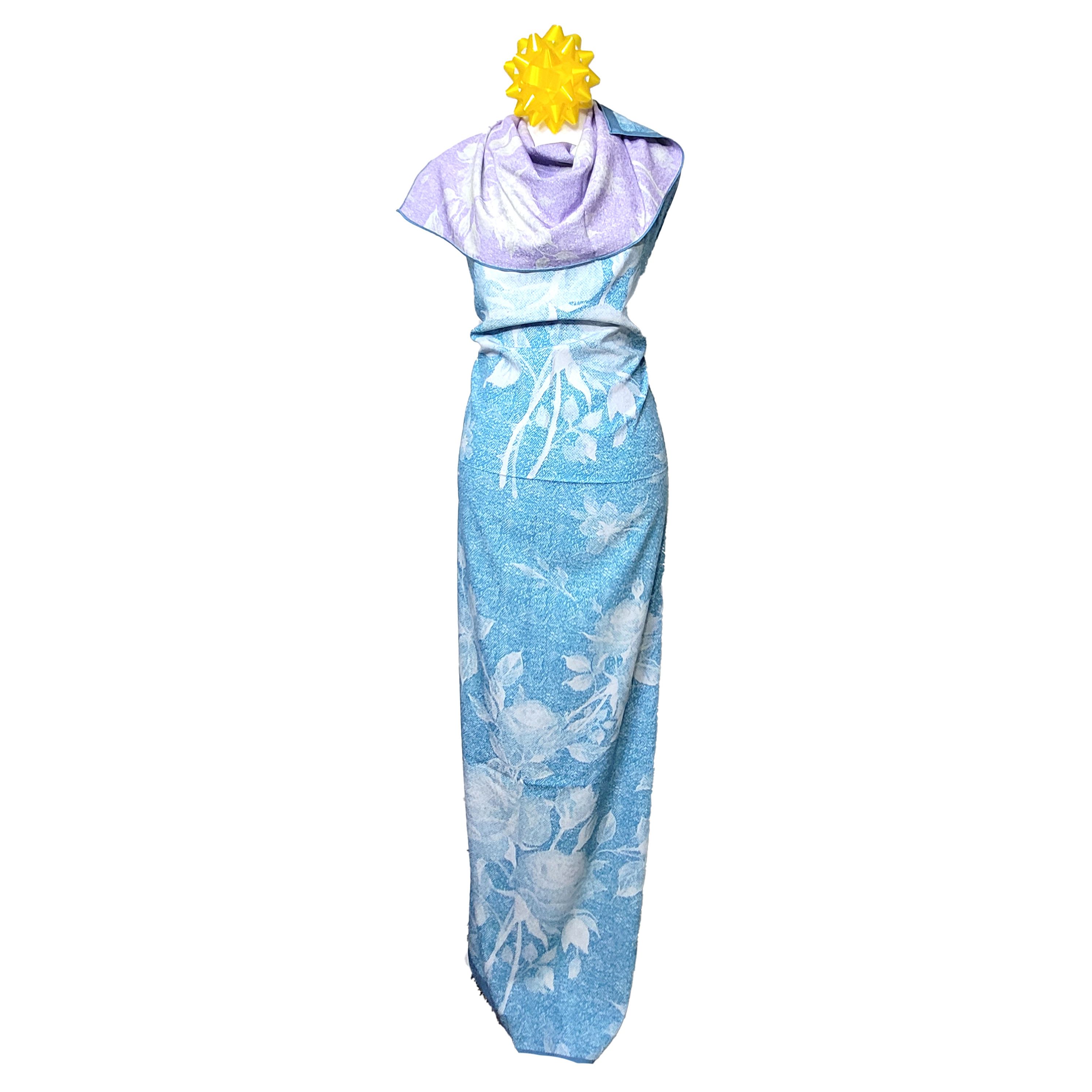 Other Double-Sided Silk Scarf 27"x70" Long Rectangle 3310 Size ONE SIZE - 3 Thumbnail