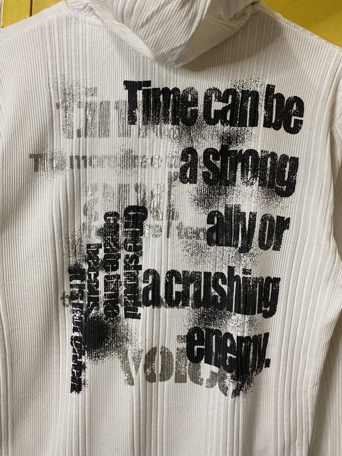 If Six Was Nine 31040 Homme Time and Voice Sweater Zipper Size M / US 6-8 / IT 42-44 - 5 Thumbnail