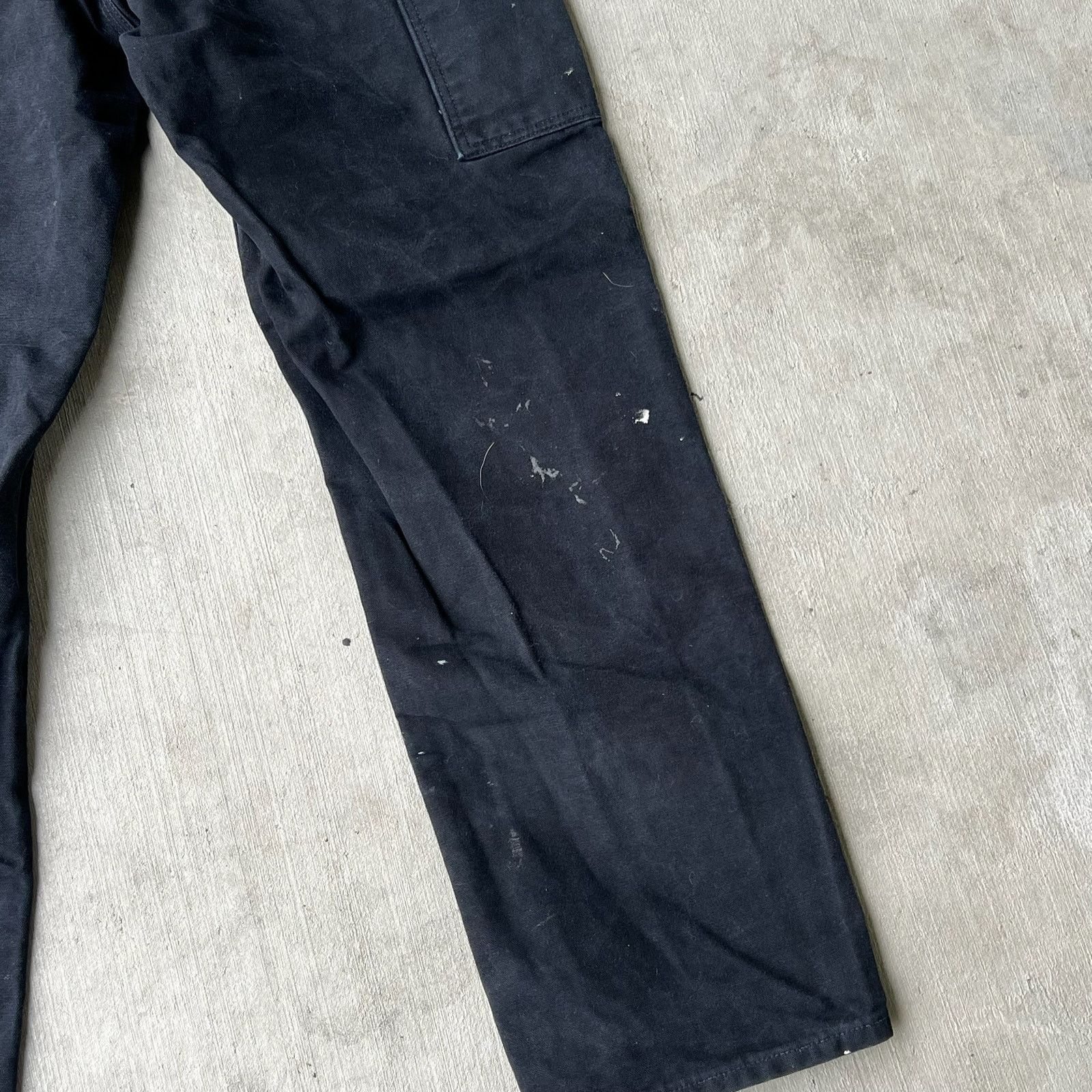 Carhartt × Vintage Carhartt black double knee work wear carpenter pants Size US 28 / EU 44 - 8 Thumbnail