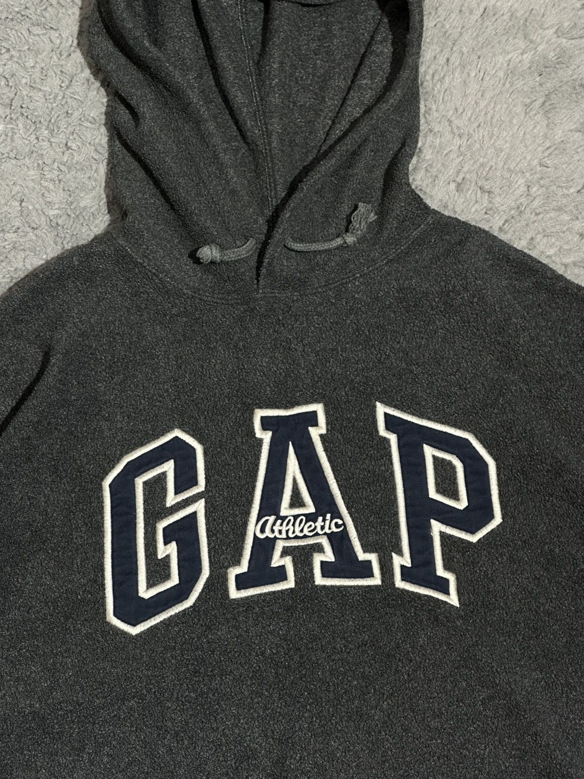 Gap Vintage GAP Arch Logo Fleece Hoodie Size US XL / EU 56 / 4 - 4 Thumbnail