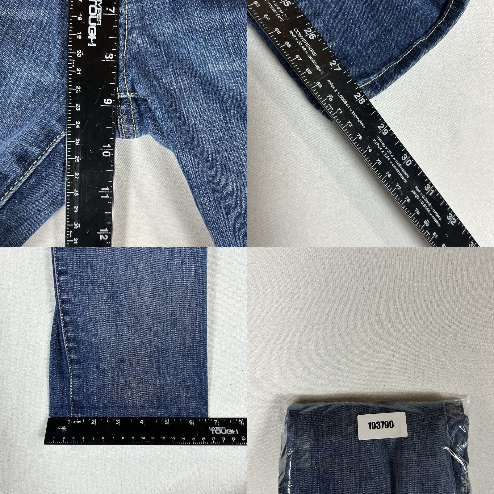 7 For All Mankind 7 For All Mankind Josefina Jeans Women's 29 Skinny Denim Blue Modern 5-Pocket Size 29" - 9 Thumbnail