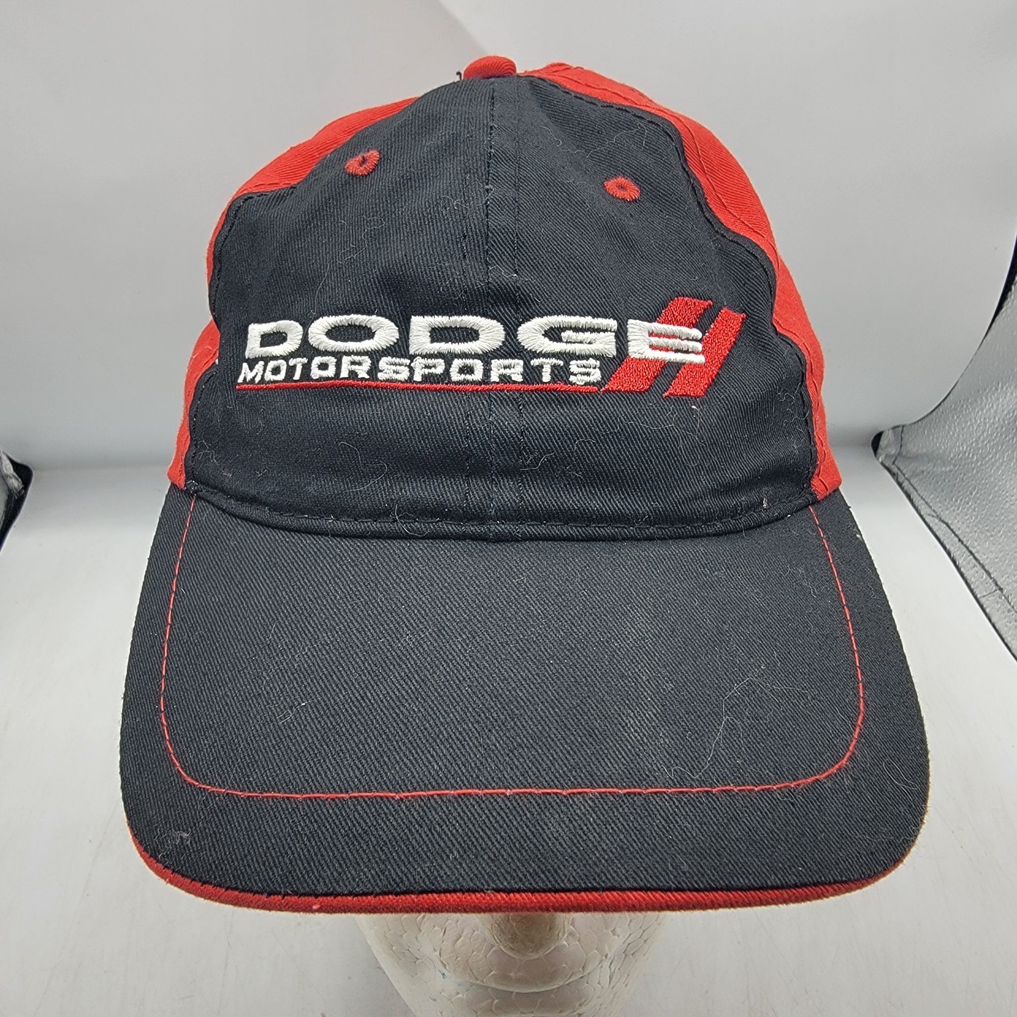 Other Dodge Motorsports Adults Black Red Baseball Cap Adjustable S Size ONE SIZE - 1 Thumbnail
