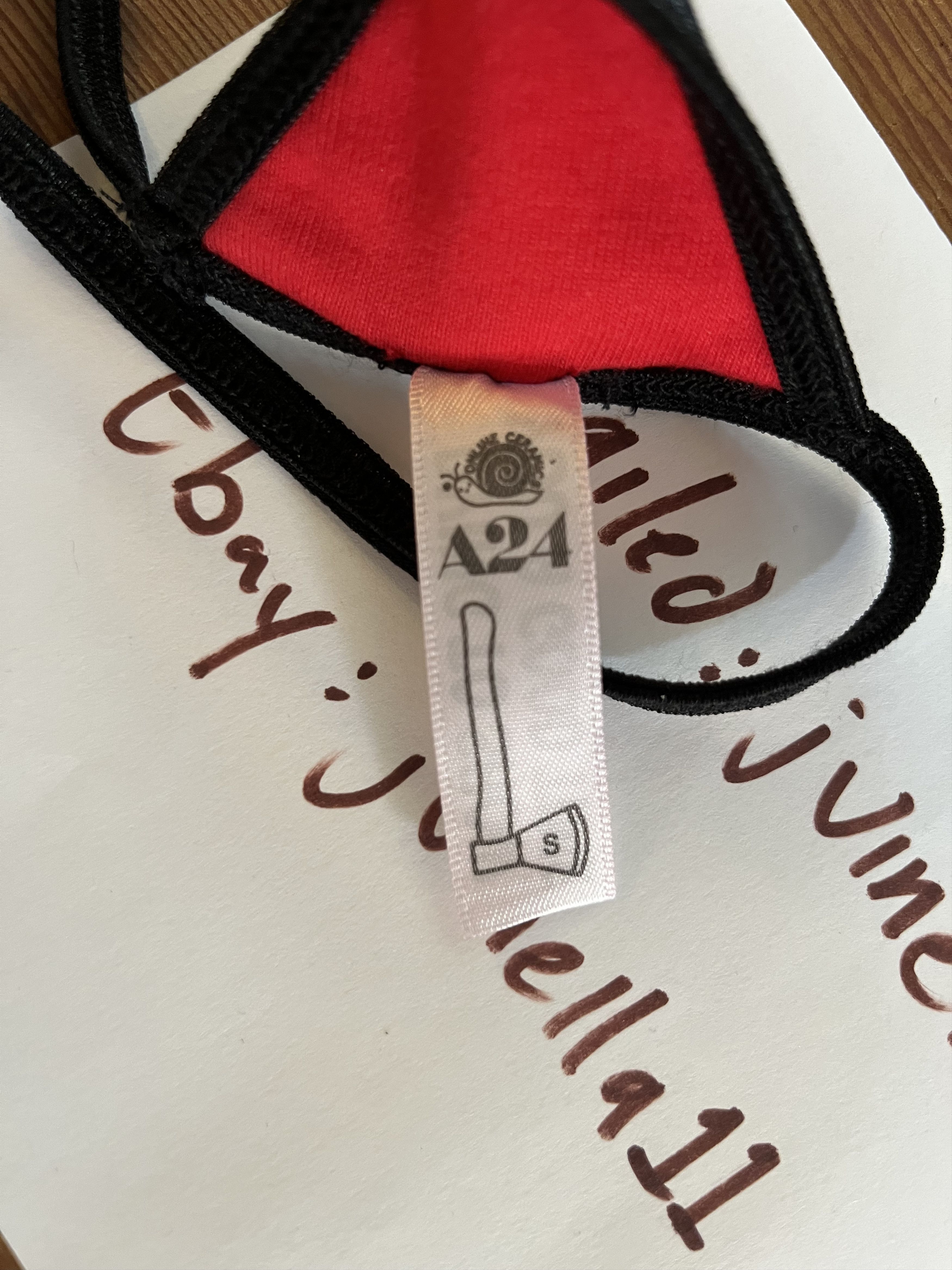 A24 × Online Ceramics Online ceramics A24 X thong g string size XS brand new Size ONE SIZE - 4 Thumbnail