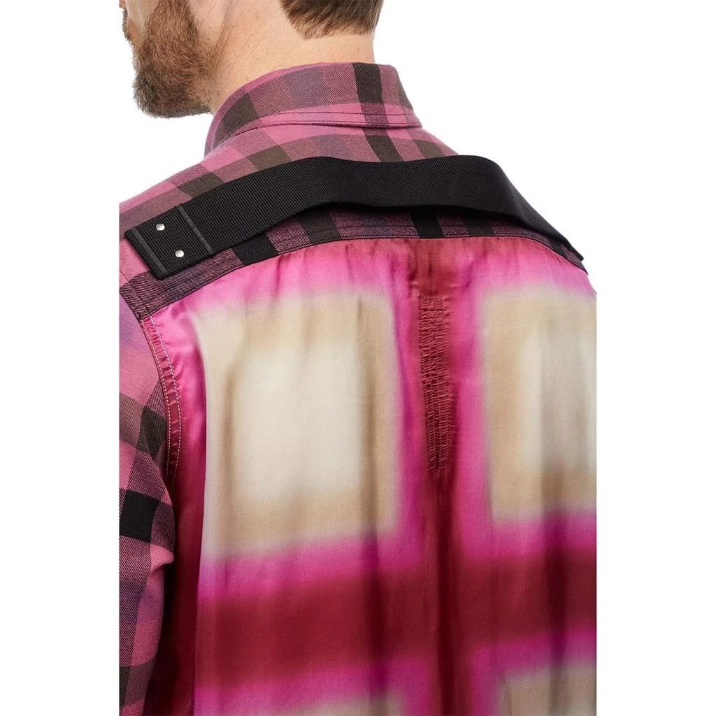 Rick Owens o1y0325 Checked Shirt in Multicolor Size US S / EU 44-46 / 1 - 3 Thumbnail