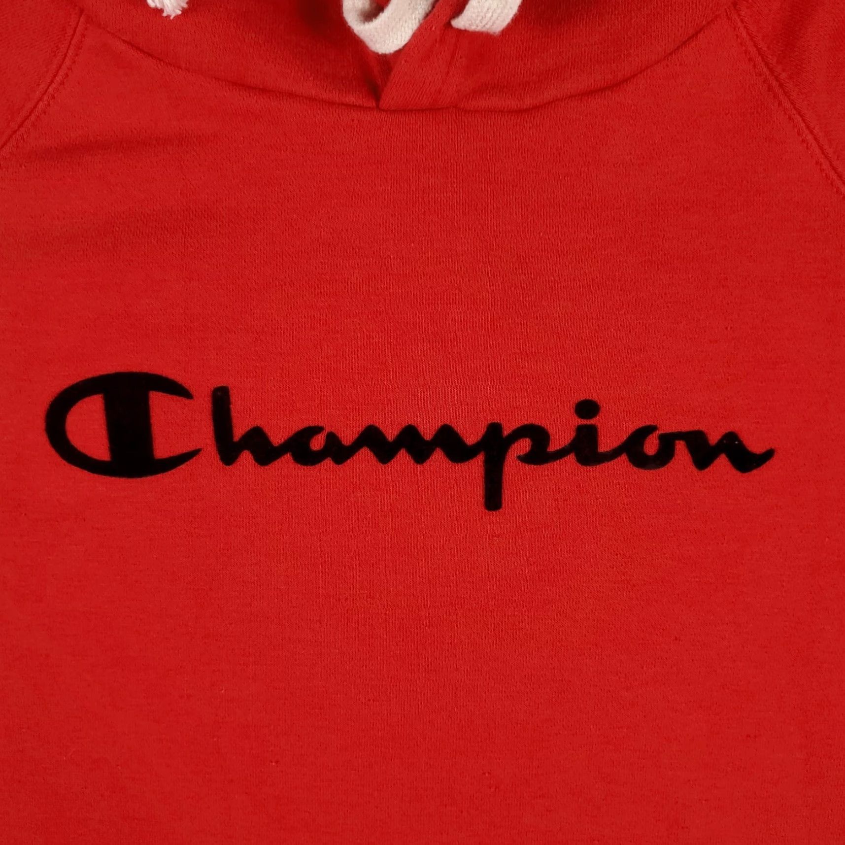 Champion Champion Red Hoodie Pullover Sweatshirt Adult Small Long Sleeve Fleece Logo Sports Unisex Size US S / EU 44-46 / 1 - 3 Thumbnail