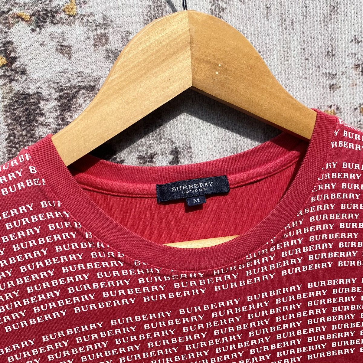 Burberry Vintage Burberry London Shirt Spellout Burberry Sunfaded Size US S / EU 44-46 / 1 - 8 Thumbnail