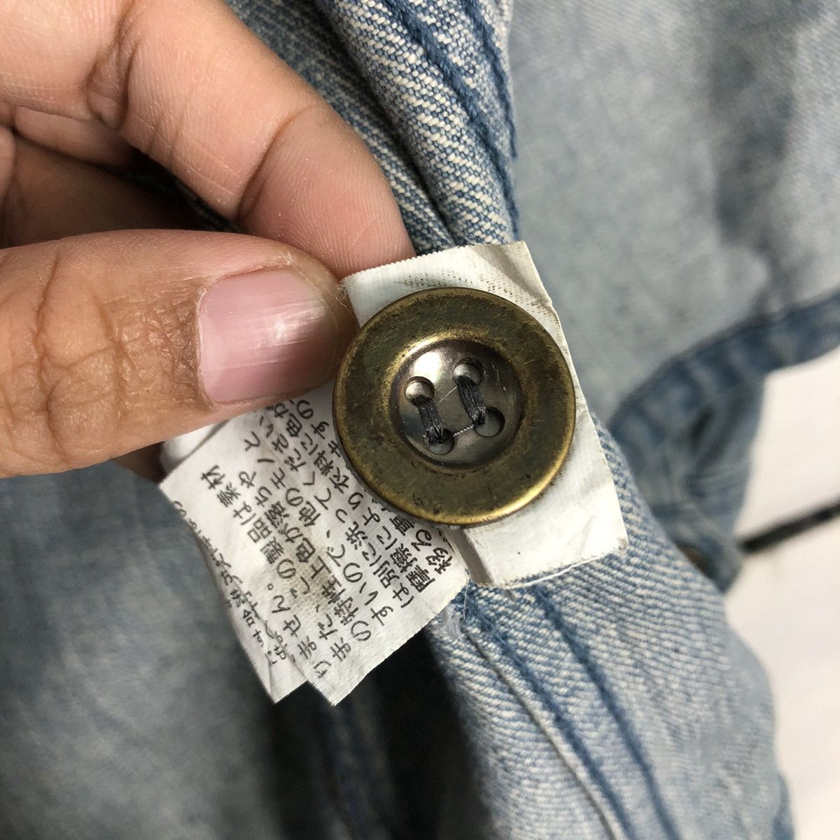 Japanese Brand 📌Vintage Biker Denim Jacket Person's Jeans Issey Miyake Size US L / EU 52-54 / 3 - 25 Thumbnail