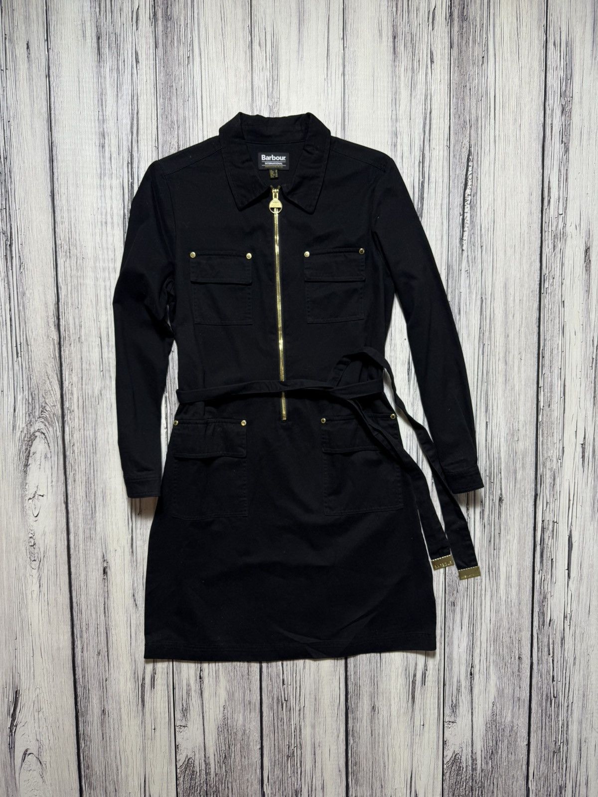 Barbour Barbour Dress S Long Sleeve Original Black B.intl Athena Size XS / US 0-2 / IT 36-38 - 1 Thumbnail