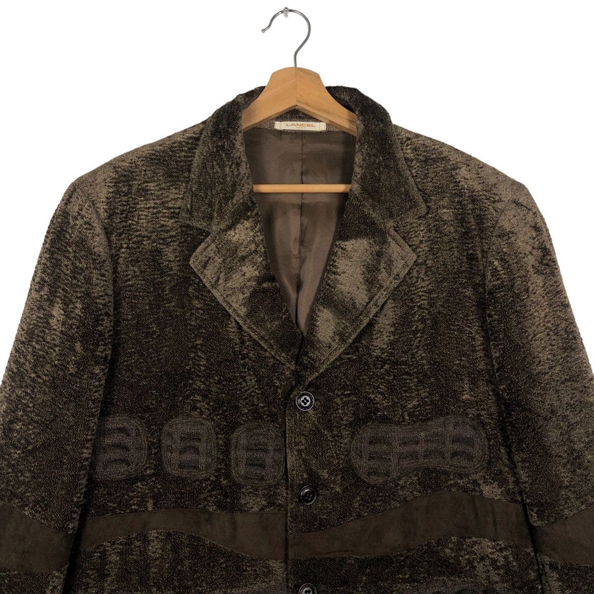 Japanese Brand 🔥90’s Vintage Navajo Velvet Jacket Lancel Paris Size US L / EU 52-54 / 3 - 2 Thumbnail