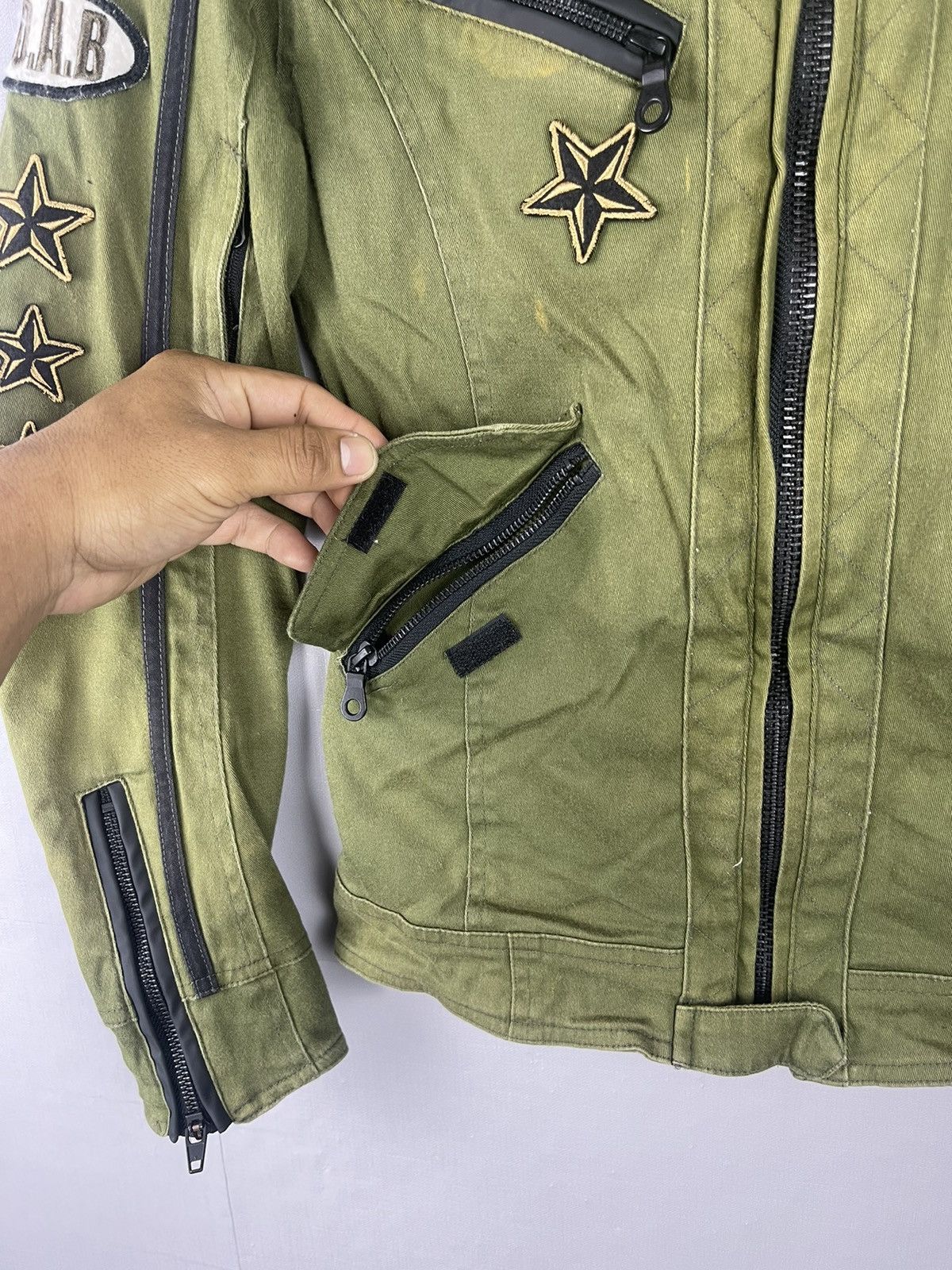 If Six Was Nine Vintage Sons Of Anarchy Bikers S.O.A.B Punk Rider Jacket Size US M / EU 48-50 / 2 - 7 Thumbnail