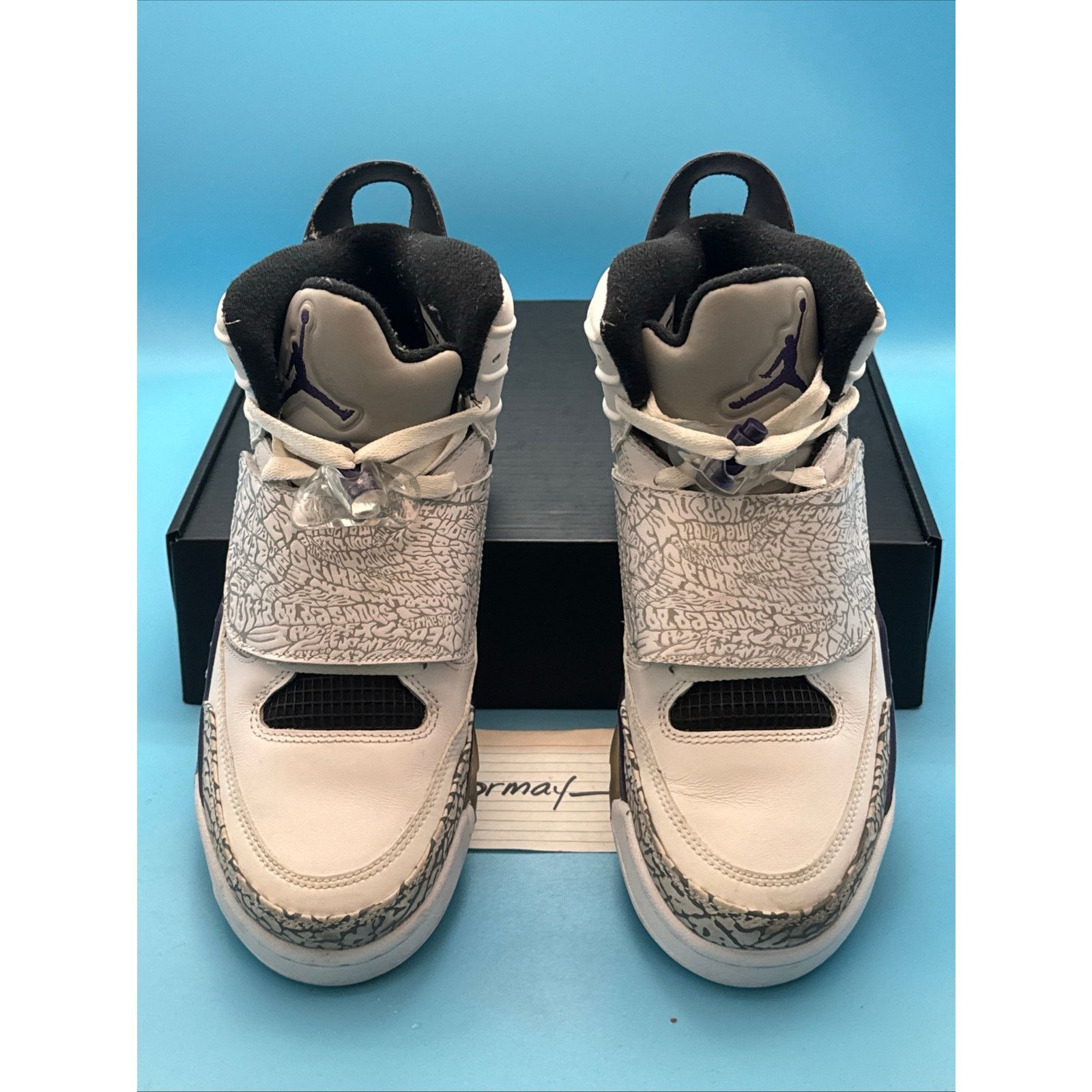 Jordan Brand Jordan Son of Mars 2011 Club Purple m8.5 w10 Size US 8.5 / EU 41-42 - 4 Thumbnail