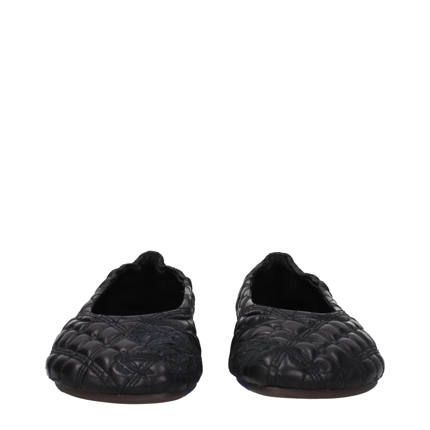 Burberry ob1o1e1024 Leather Ballet Flats in Black Size US 9 / IT 39 - 3 Thumbnail