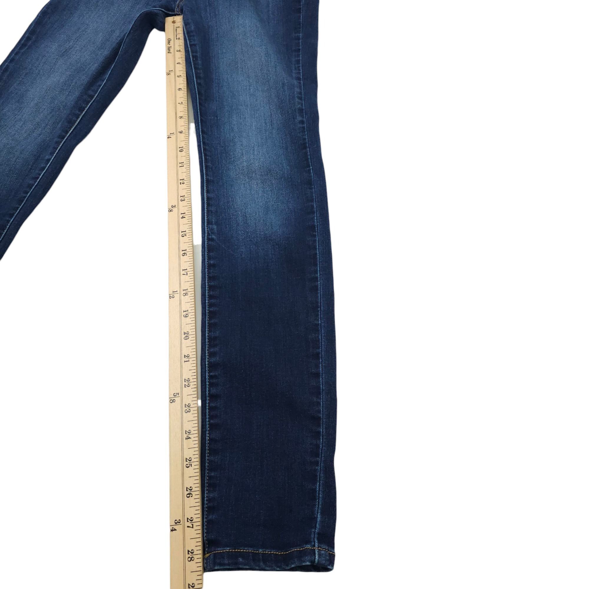 Kancan USA KanCan Curvy Ankle Jeans Womens Size 5 / 26 Mid Rise Dark Size 26" / US 2 / IT 38 - 5 Thumbnail