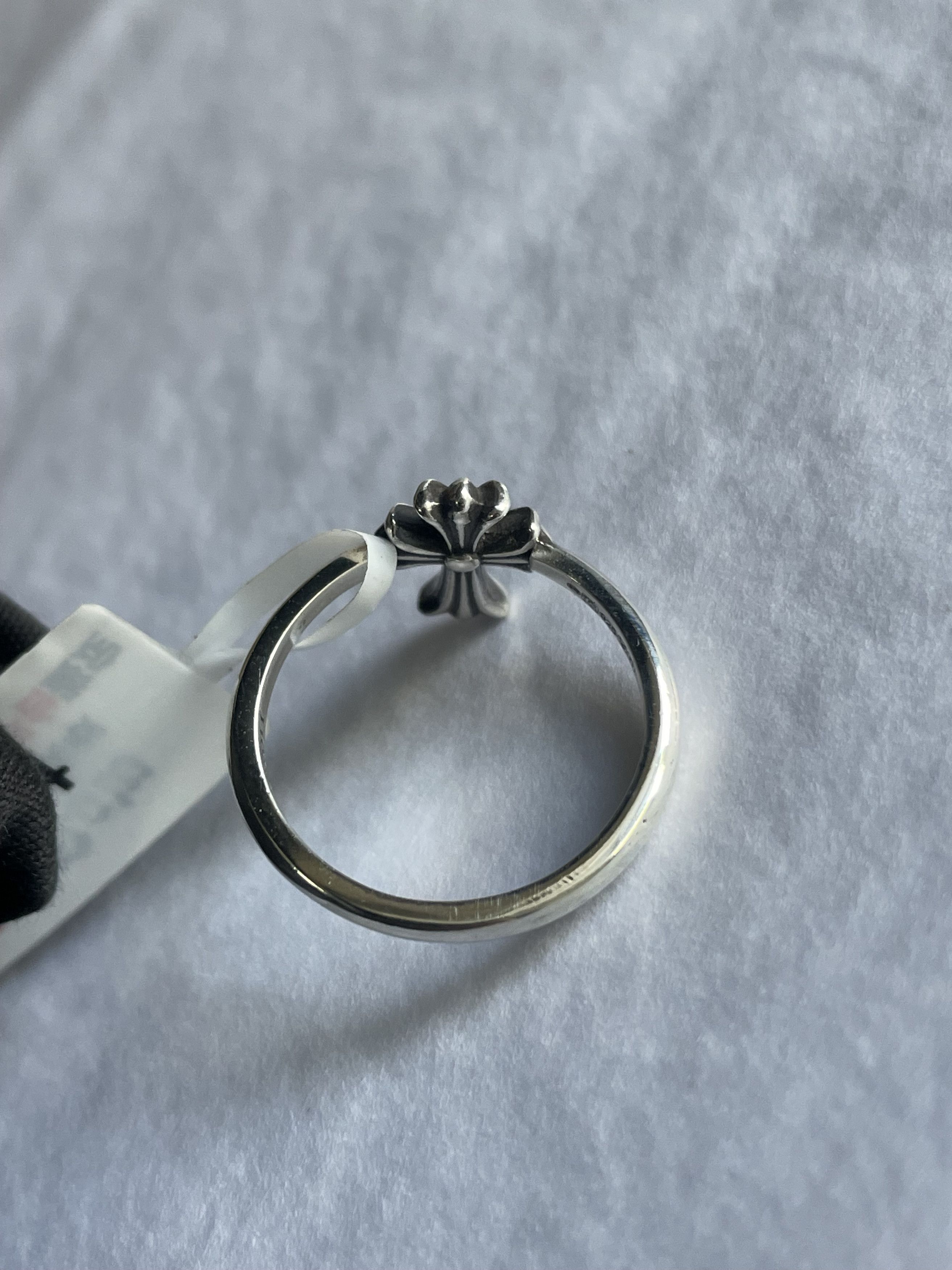 Chrome Hearts Chrome Hearts Silver Bubblegum Cross Ring Size ONE SIZE - 11 Thumbnail