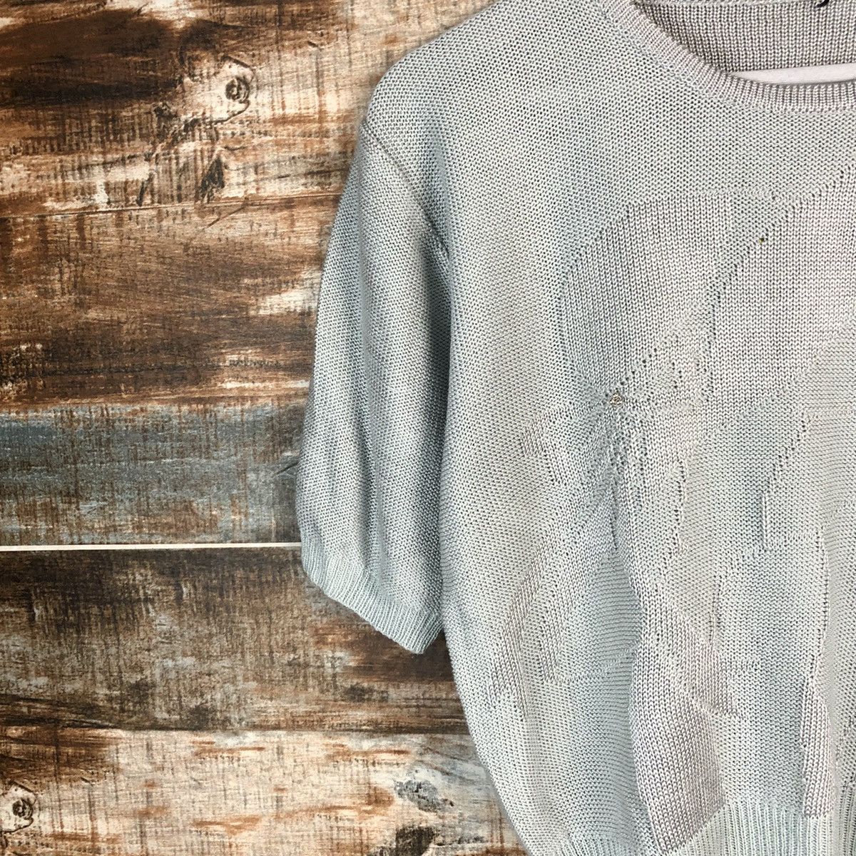 Homespun Knitwear × Japanese Brand × Vintage Japanese Brand vintage Blue Knitwear #A1674 Size S / US 4 / IT 40 - 7 Thumbnail