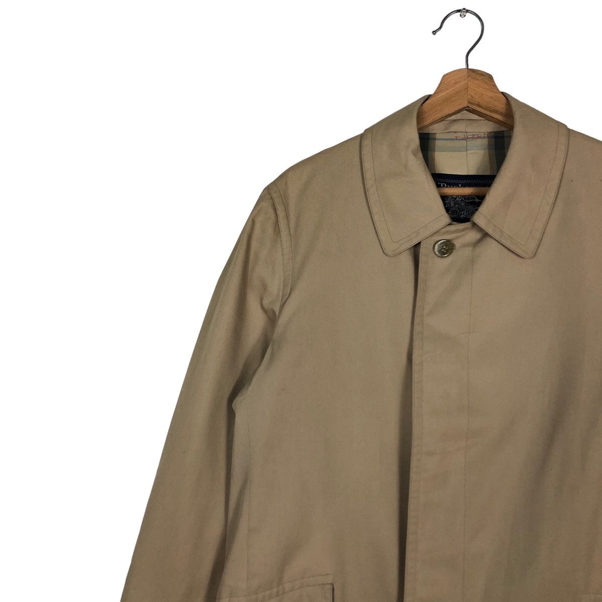 Burberry 🔥Vintage Burberrys London England Long Jacket Nova Check Size US M / EU 48-50 / 2 - 7 Thumbnail