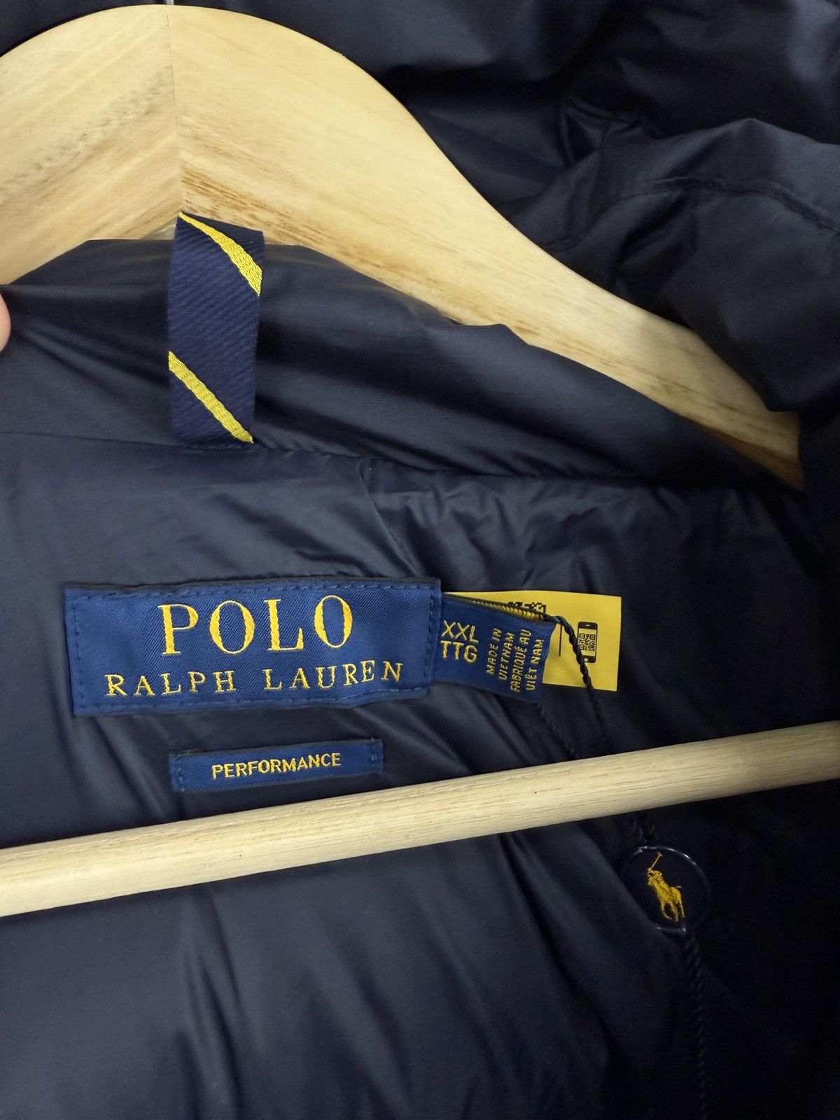 Polo Ralph Lauren 🇺🇸❗️NEW Ralph Lauren Hooded Down Puffer MLS Navy El Cap Jacket Size US XXL / EU 58 / 5 - 15 Thumbnail