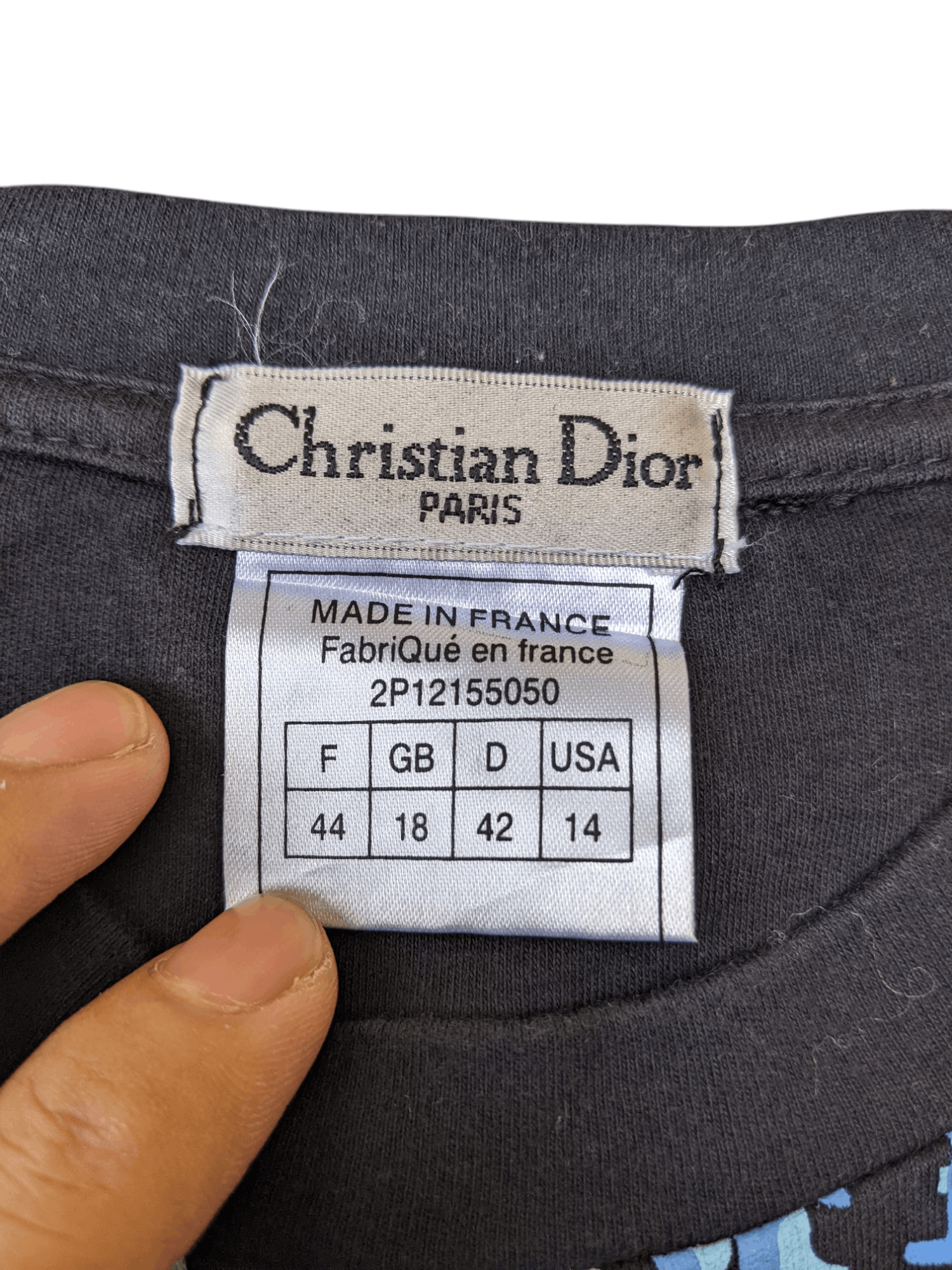 Dior Christian Dior L/S t shirt Size L / US 10 / IT 46 - 3 Thumbnail