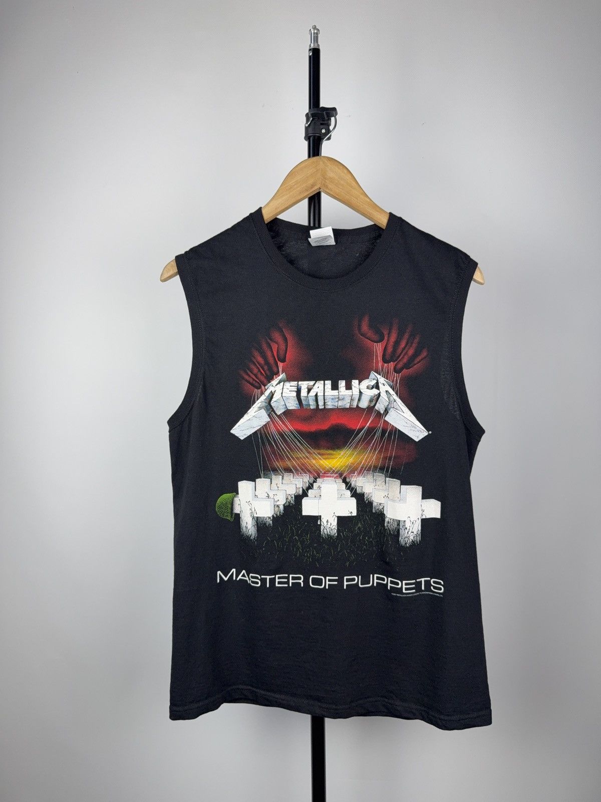 Band Tees × Metallica × Vintage 00s Vintage Metallica 2007 Master Of Puppets Sleeves Size US M / EU 48-50 / 2 - 1 Thumbnail