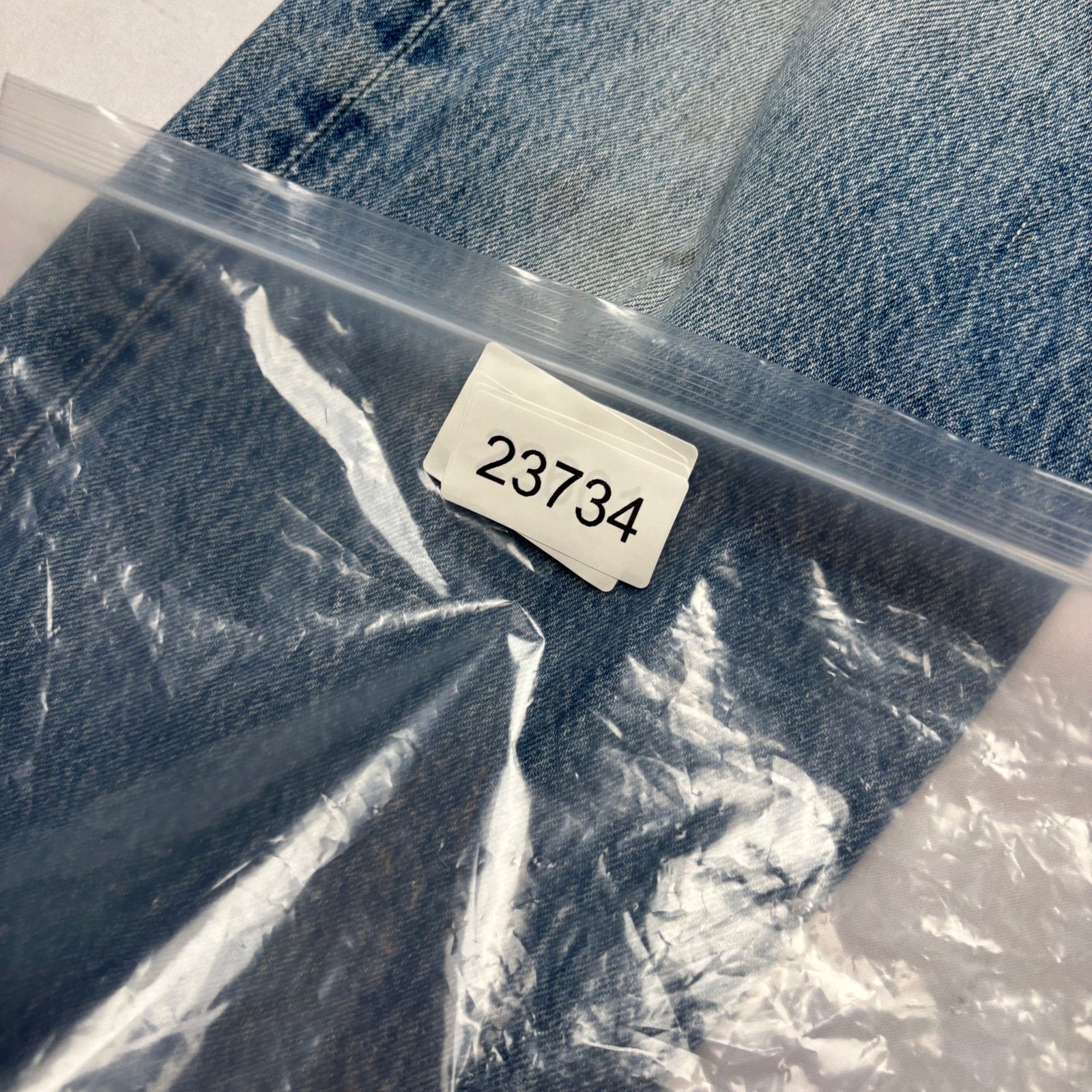 Levi's × Vintage VTG 90s Levi's 501 XX Made in USA Straight Leg Jeans 40x34 Size US 34 / EU 50 - 15 Thumbnail
