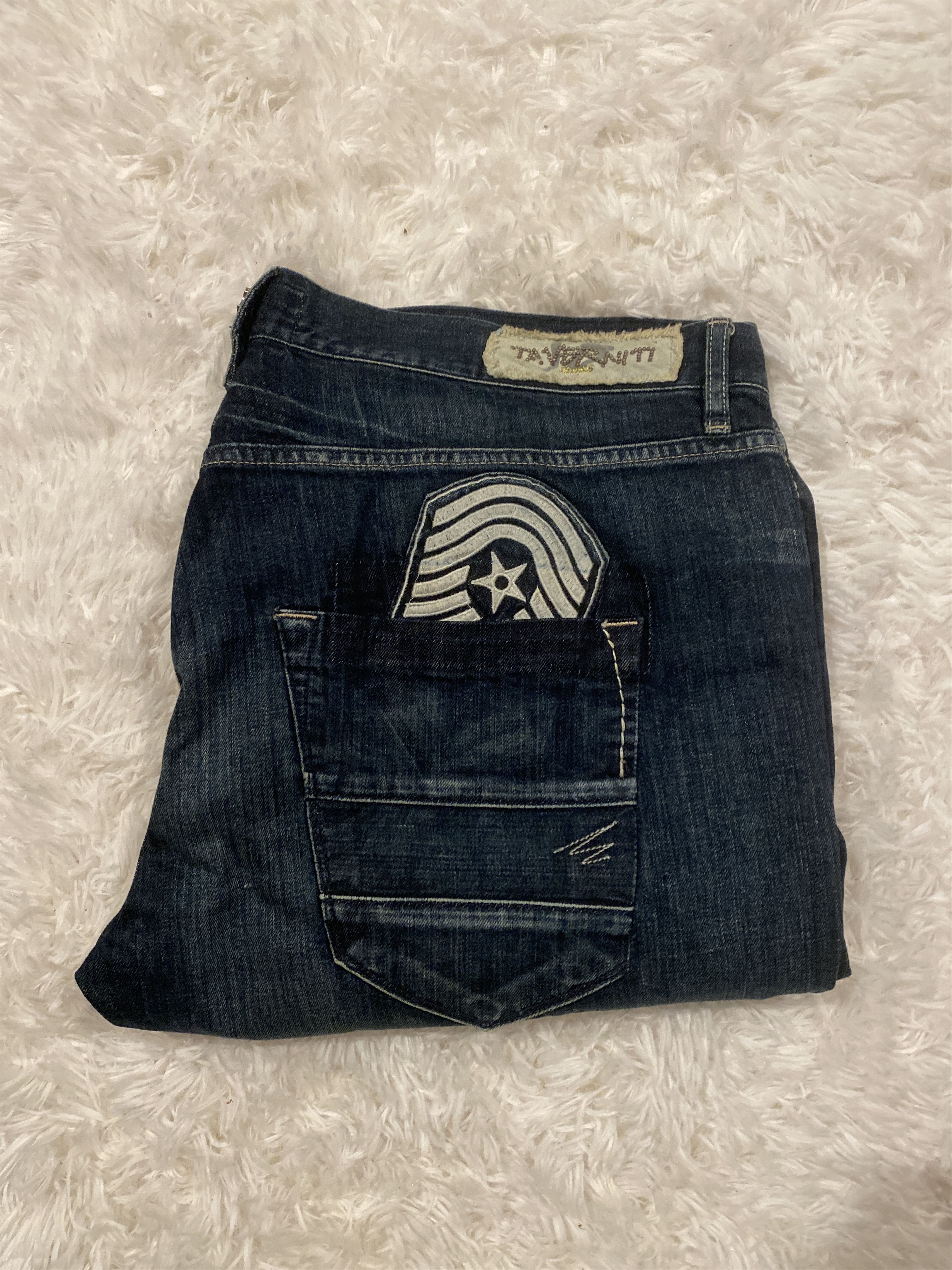 Taverniti Vintage Taverniti SO Embroidered Y2K Jeans By Jimmy Taverni Size US 42 / EU 58 - 9 Thumbnail