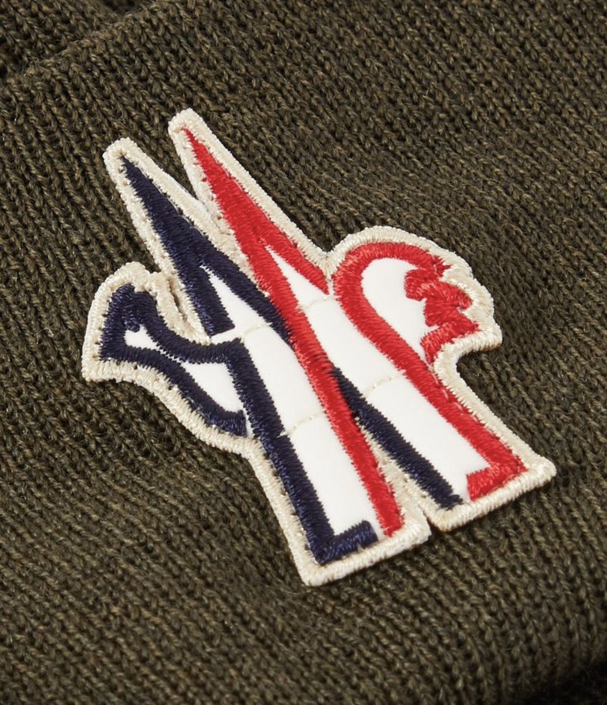 Moncler Grenoble Moncler Grenoble logo patch beanie hat accessory designer 🇮🇹 Size ONE SIZE - 2 Thumbnail
