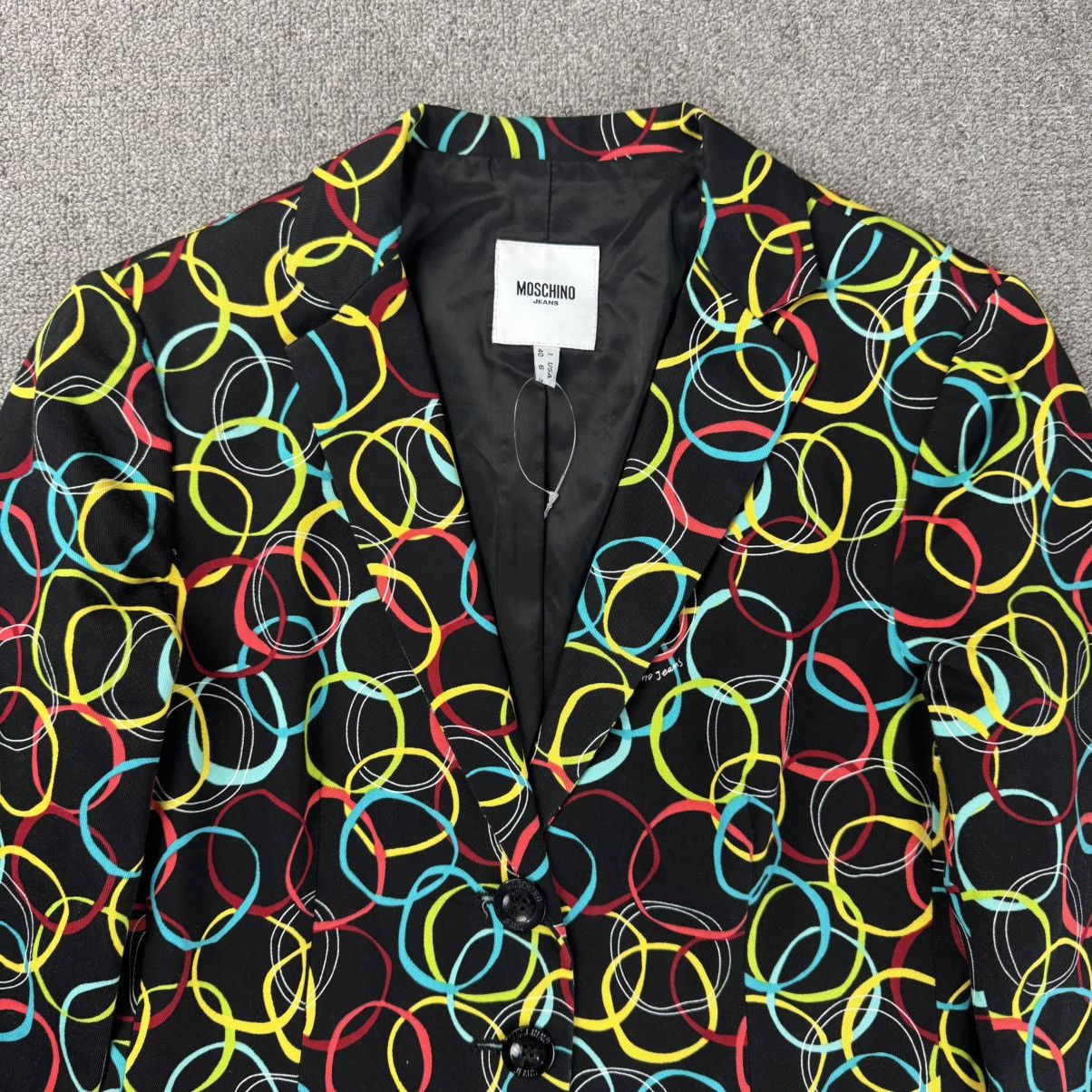 Moschino Moschino Jeans - Rare - Multi Print Jacket Size S / US 4 / IT 40 - 4 Thumbnail