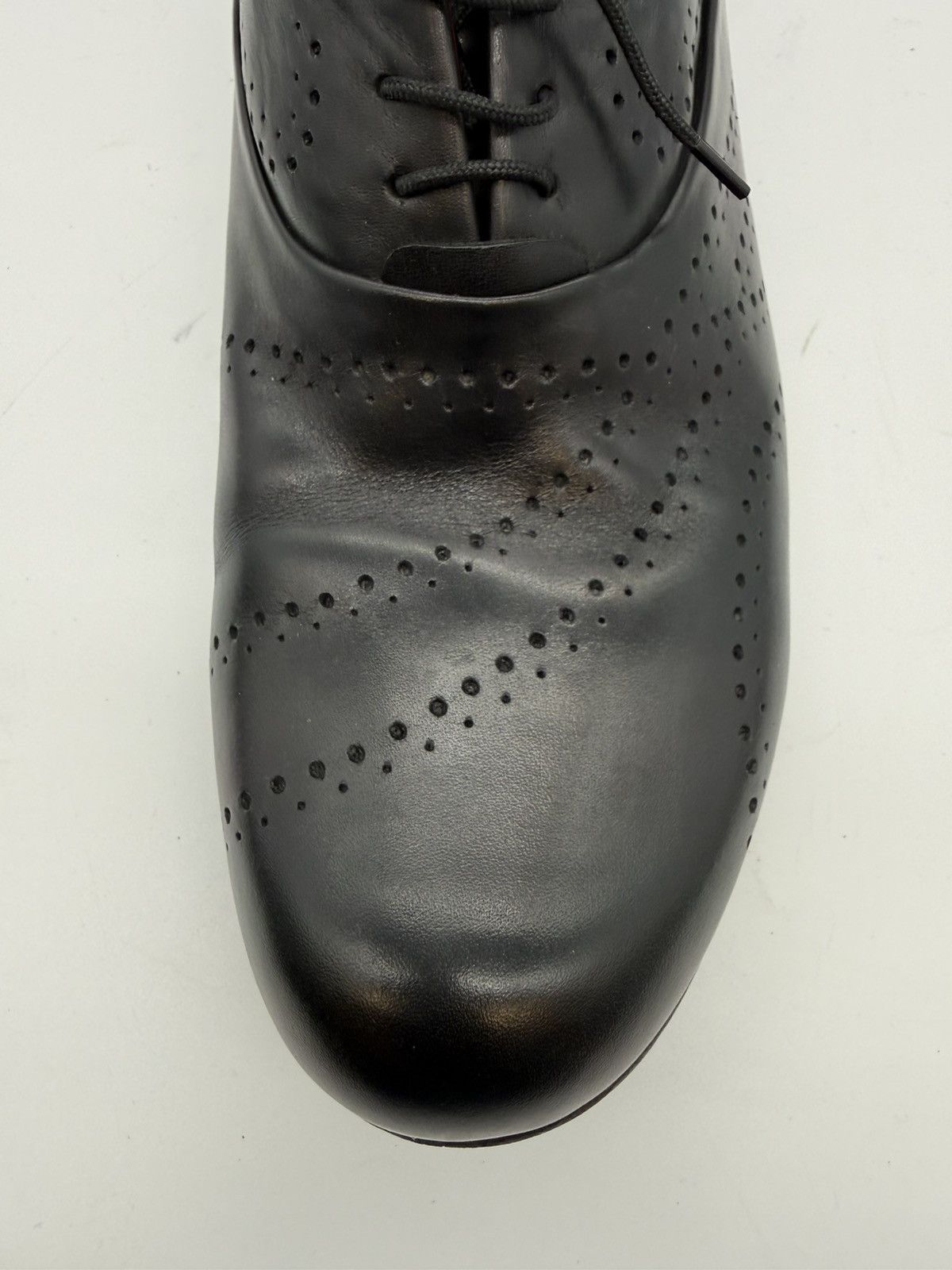 Kenzo KENZO HOMME-Roy Krejberg Era-Sculpted-Black Brogue Oxfords Size US 10.5 / EU 43-44 - 13 Thumbnail