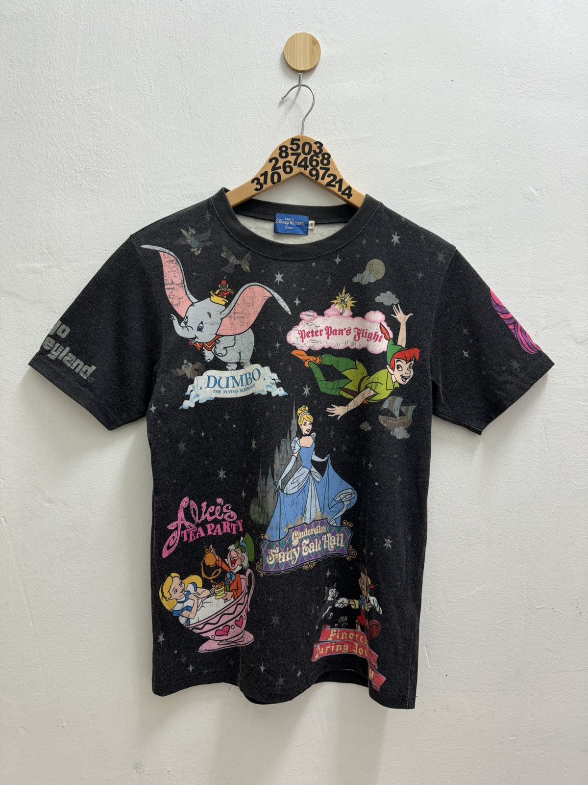 Disney × Japanese Brand × Vintage VINTAGE TOKYO DISNEY CHARACTER MOVIES TEE Size US XS / EU 42 / 0 - 1 Thumbnail