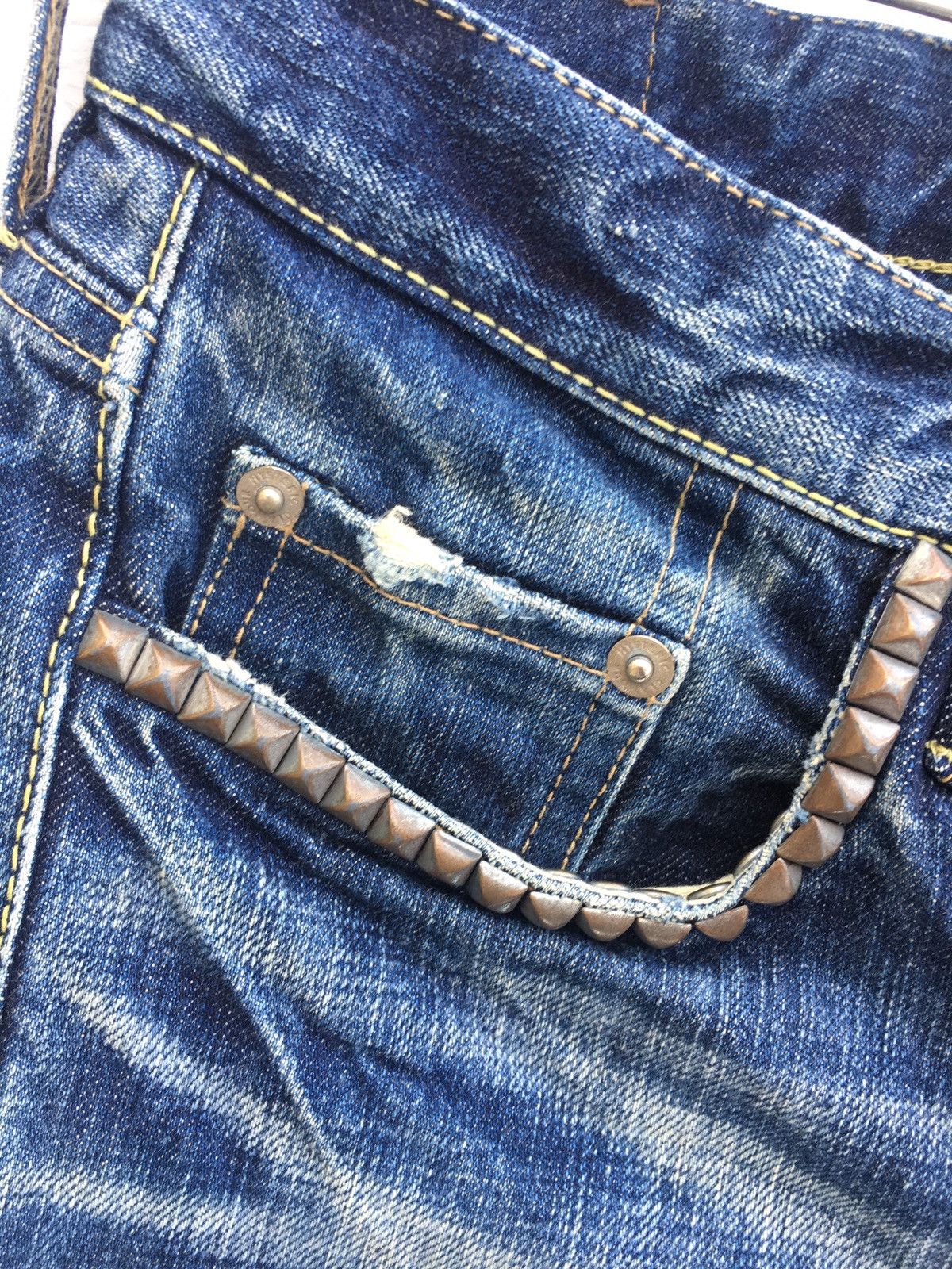 Hysteric Glamour Rare Vintage Hysteric Glamour Washed Jean/Denim Size US 30 / EU 46 - 13 Thumbnail