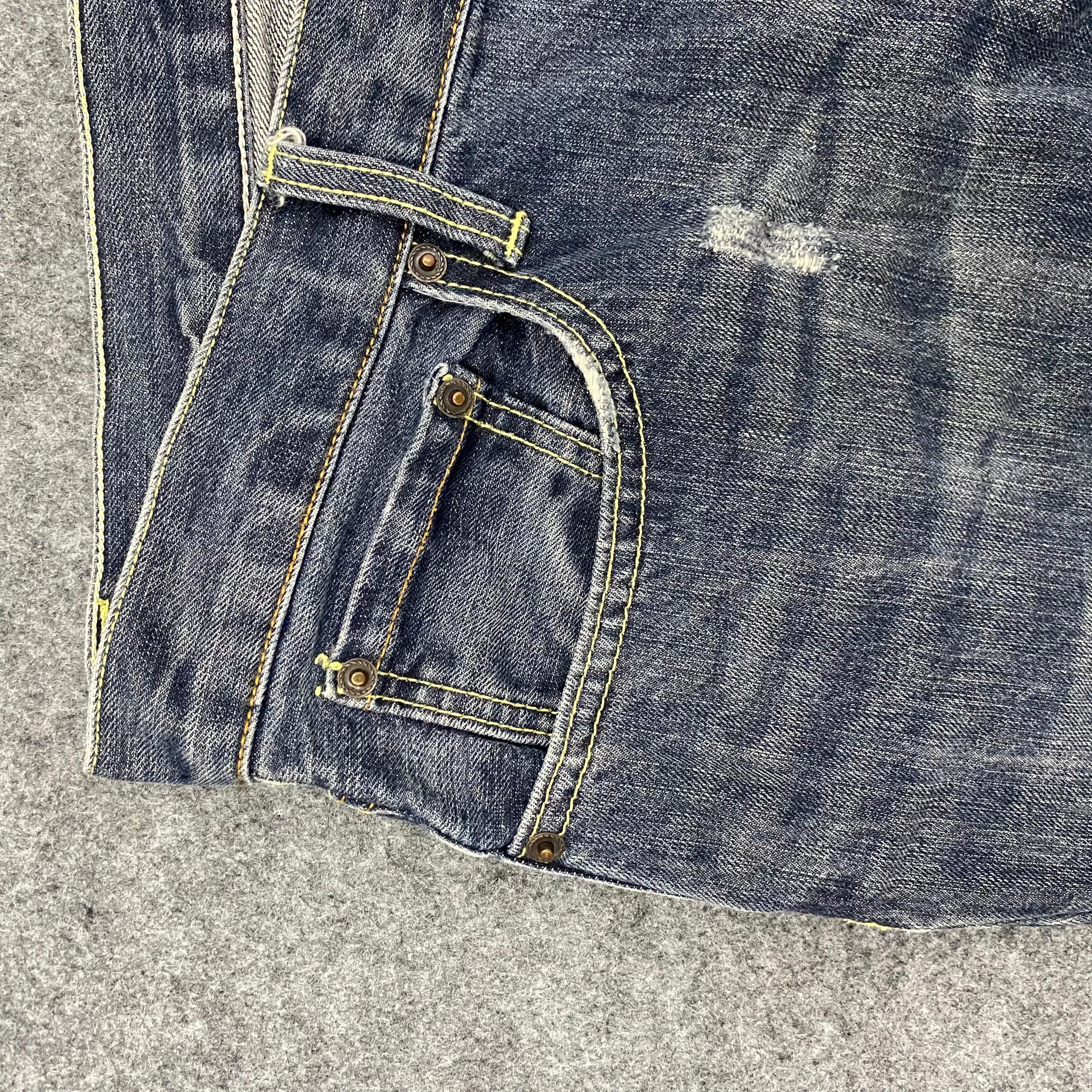 If Six Was Nine 💥Best Offer💥Vintage Japanese Brand Denim Size US 34 / EU 50 - 10 Thumbnail