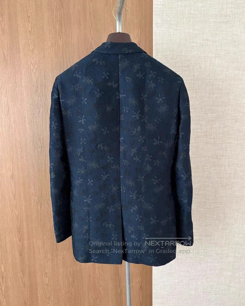 Hermes Hermes Men's Casual Jacket with Silk Embroidered Pattern Size US M / EU 48-50 / 2 - 8 Thumbnail