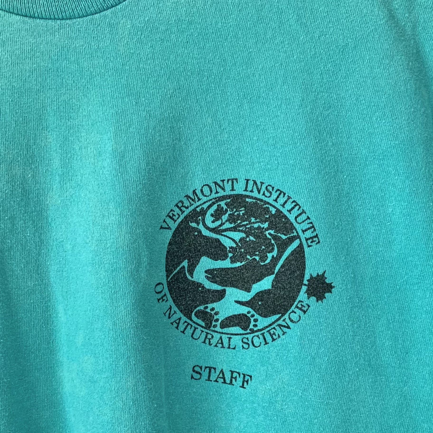 Other vintage 90s teal Vermont Institute of Natural Science Size US L / EU 52-54 / 3 - 4 Thumbnail