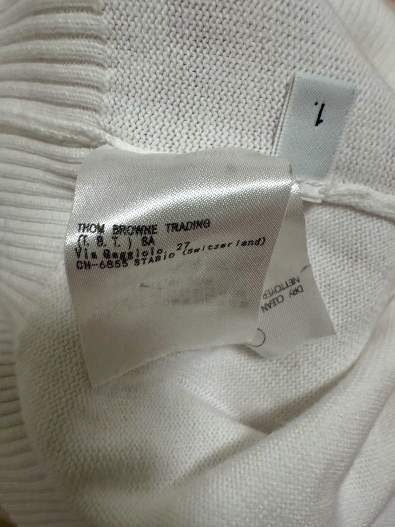 Thom Browne Thom Browne Classic knit sweater Size US S / EU 44-46 / 1 - 7 Thumbnail