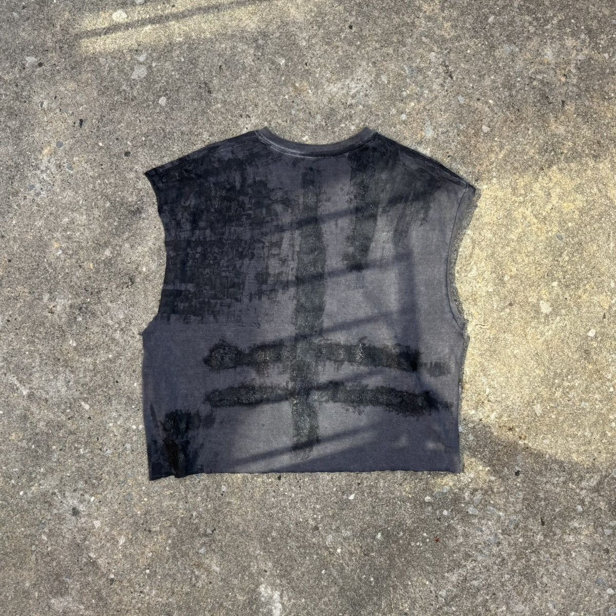Vintage Marilyn Manson Thrashed Tank Size US XL / EU 56 / 4 - 5 Thumbnail