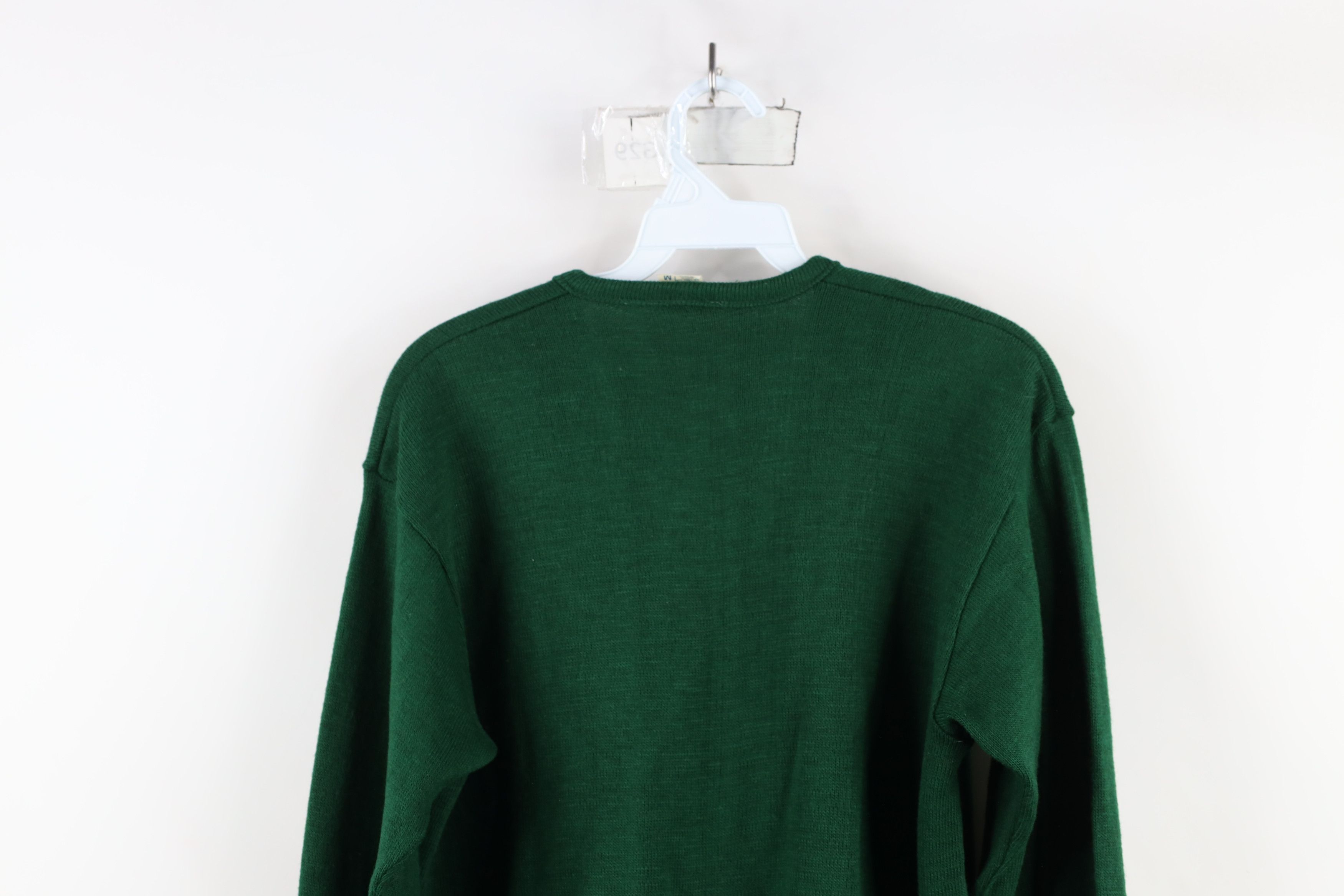 Vintage Vintage 70s Streetwear Horse Mustang V-Neck Sweater USA Size M / US 6-8 / IT 42-44 - 12 Thumbnail