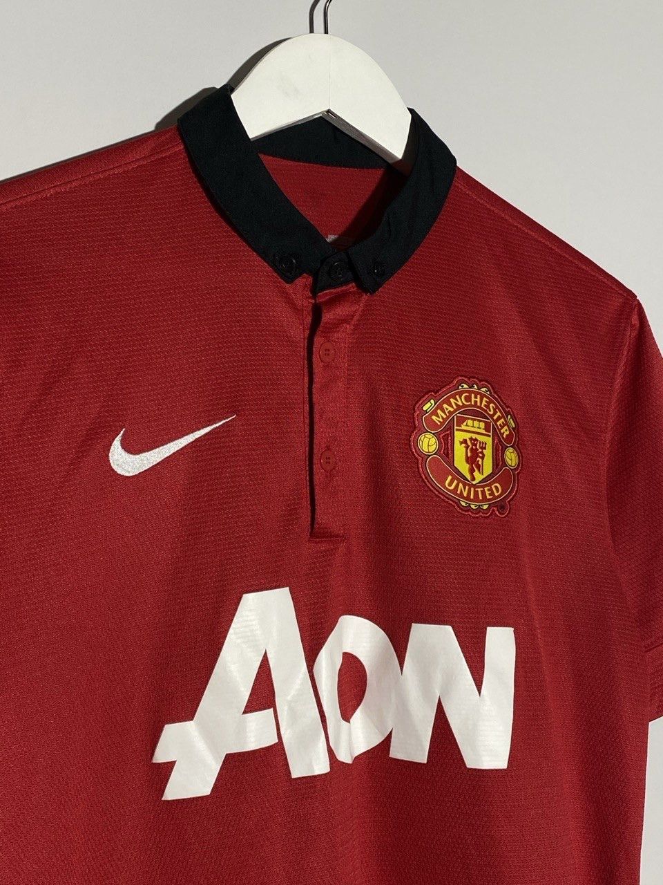 Nike Nike Manchester United 2013/14 Home Soccer Jersey Size US S / EU 44-46 / 1 - 3 Thumbnail