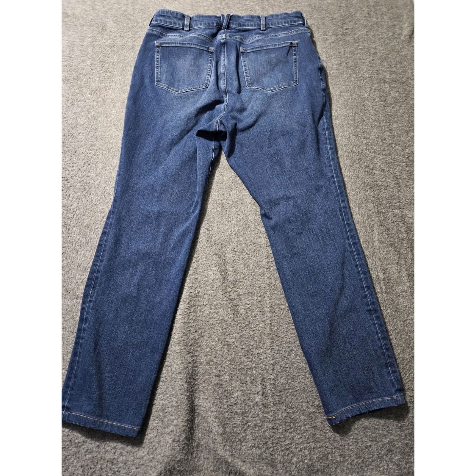 Vintage Duluth Jeans Skinny Ankle Women's 16 Regular High Rise Blue Stretch Denim 5-Pocket Zipper Button Woman Clothing Size 38" / US 16 / IT 52 - 6 Thumbnail