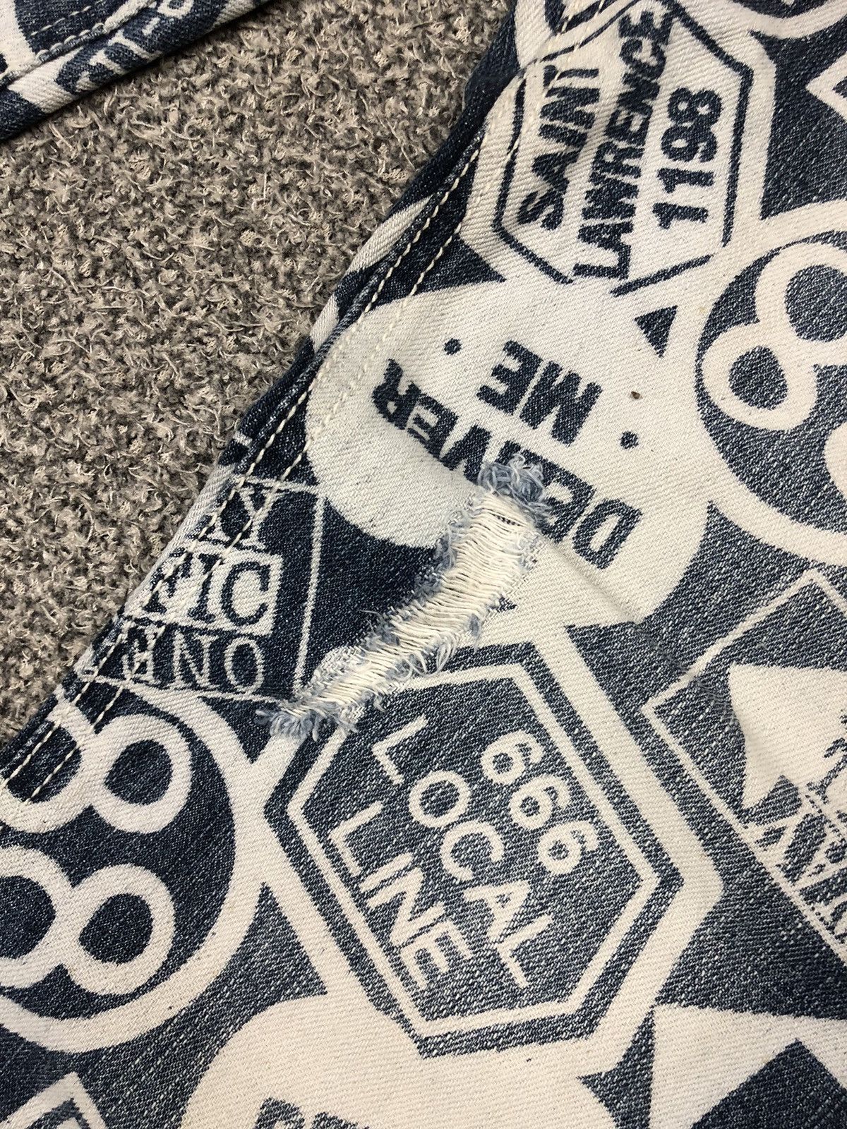 Hysteric Glamour × Japanese Brand Japanese Brand Grazie Style Hysteric Glamour Ovp Jeans Size 31" - 6 Thumbnail