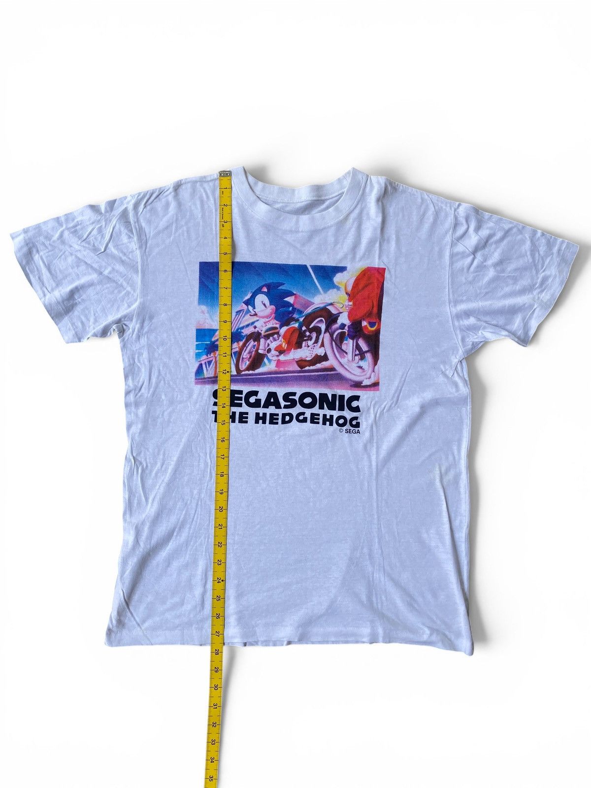 Anime Vintage 90’s Segasonic Game Japan Promo Sonic The Hedgehog Size US L / EU 52-54 / 3 - 7 Thumbnail
