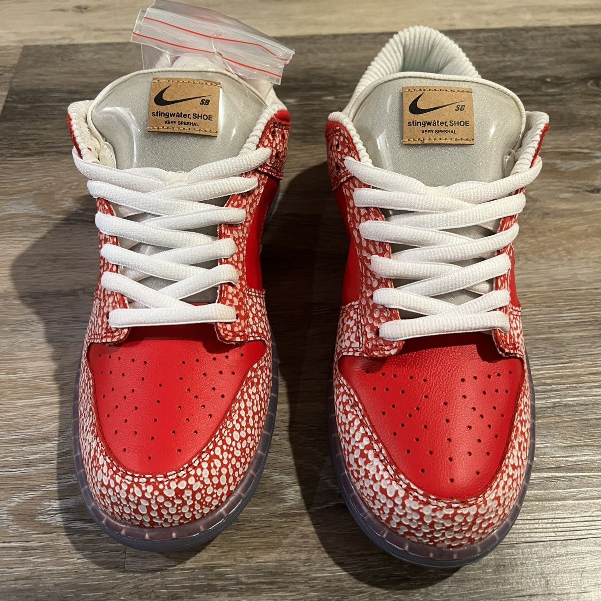 Nike × Stingwater Nike Sb Dunk Low Stingwater Magic Mushroom Size US 10.5 / EU 43-44 - 13 Thumbnail