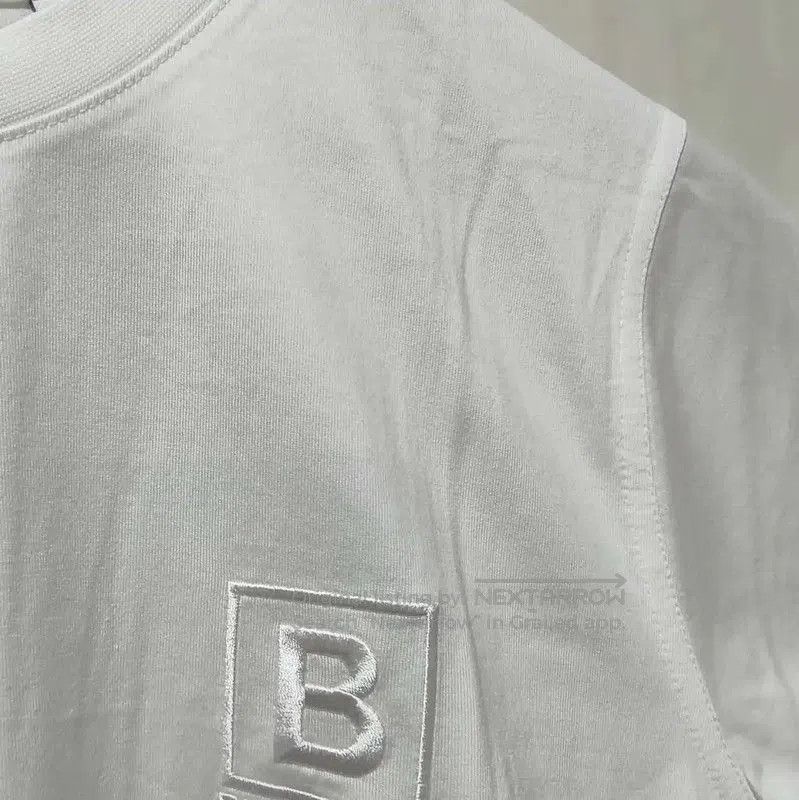 Burberry Burberry Embroidered Cotton Short Sleeve T-Shirt. Size XXS / US 00 / IT 34 - 5 Thumbnail
