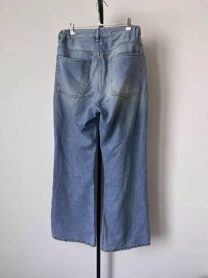 Acne Studios Acne Studios Loose washed cotton zipper mid-waisted straig Size US 32 / EU 48 - 2 Thumbnail