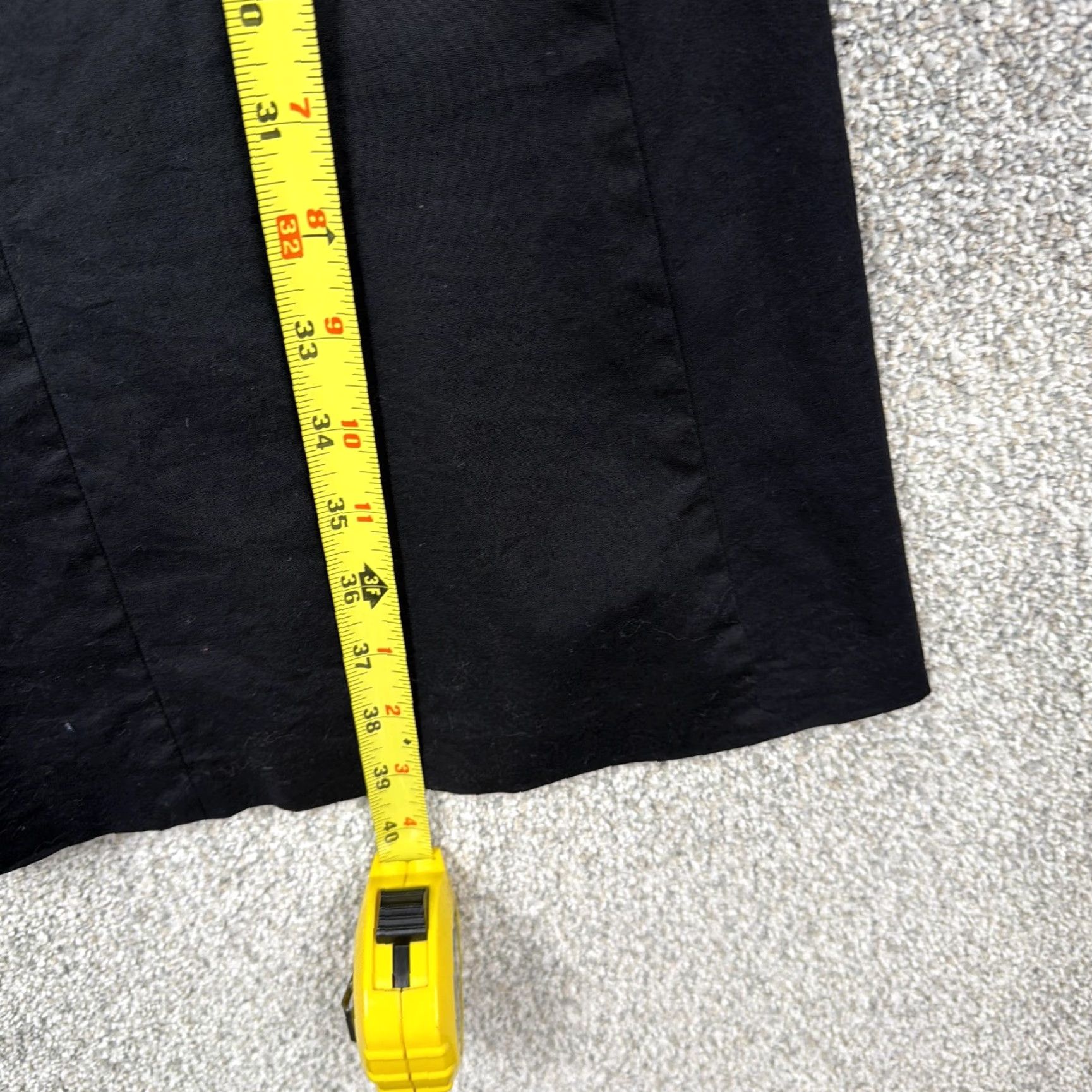 Vintage VINTAGE Yves Cossette Depeche Mode Dress 2 Gothic LBD Black Knee Length Sleeveless Square Neck Women 90s Gothic Preppy Strappy Back Zip Dress Size XS / US 0-2 / IT 36-38 - 3 Thumbnail