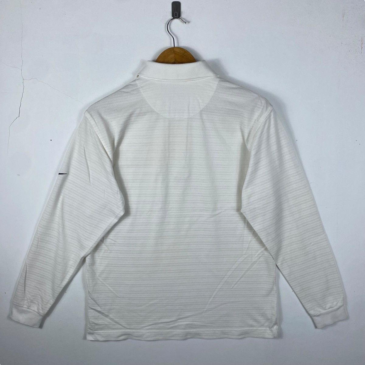 Nike Vintage 00's NIKE GOLF Striped Pocket Longsleeve Polo Tee Size US M / EU 48-50 / 2 - 5 Thumbnail