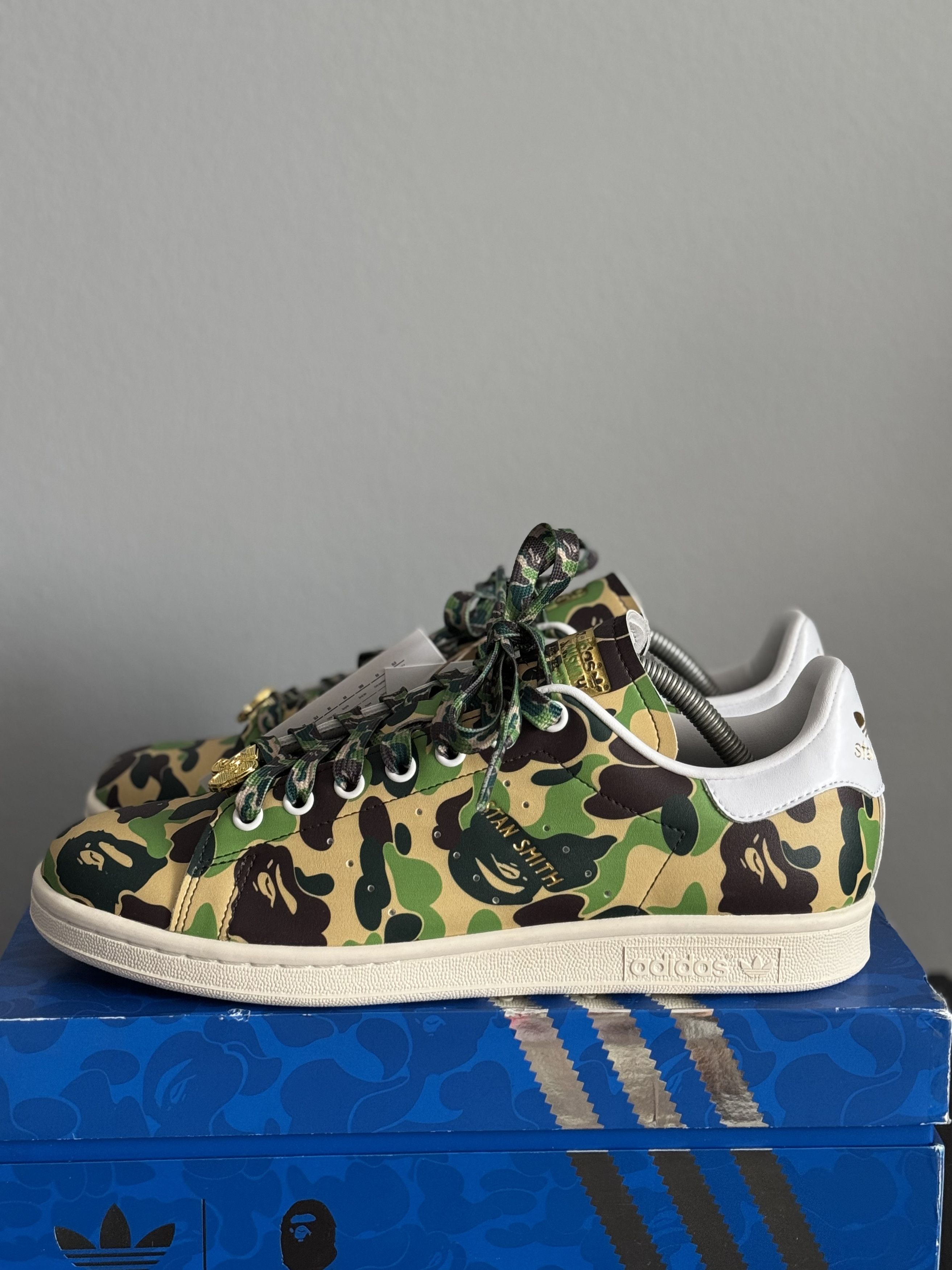 A Bathing Ape x Adidas Originals Stan Smith Camo IG8949 bape