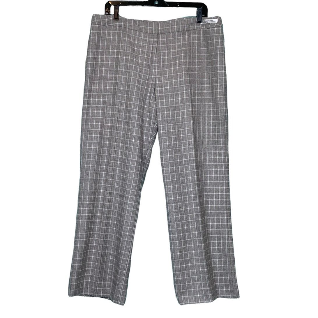 Pendleton Pendleton gray plaid virgin wool straight legs pants size 16 Size 38" / US 16 / IT 52 - 1 Thumbnail