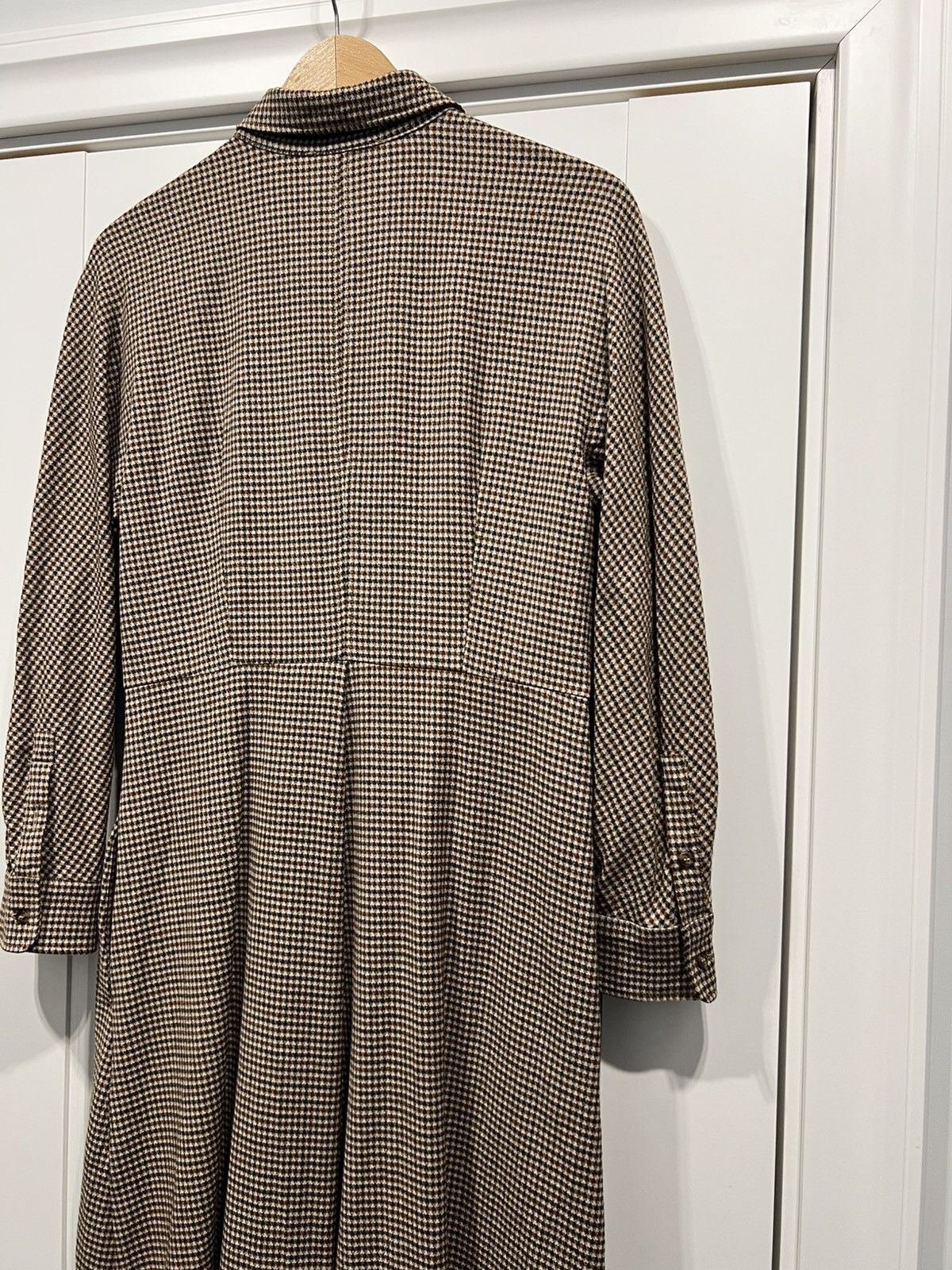 Max Mara WEEKEND MAX MARA Fischio Wool Shirt Dress Size IT 42 / US 8 Size M / US 6-8 / IT 42-44 - 11 Thumbnail